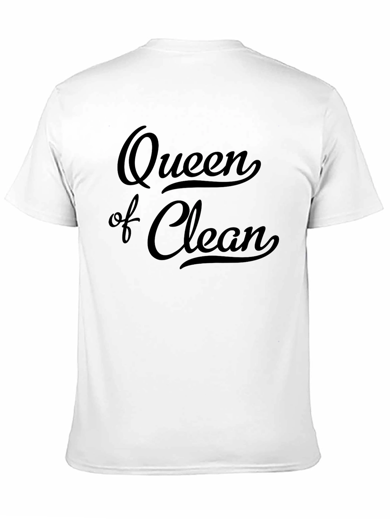 Queen of Clean Black T-Shirt
