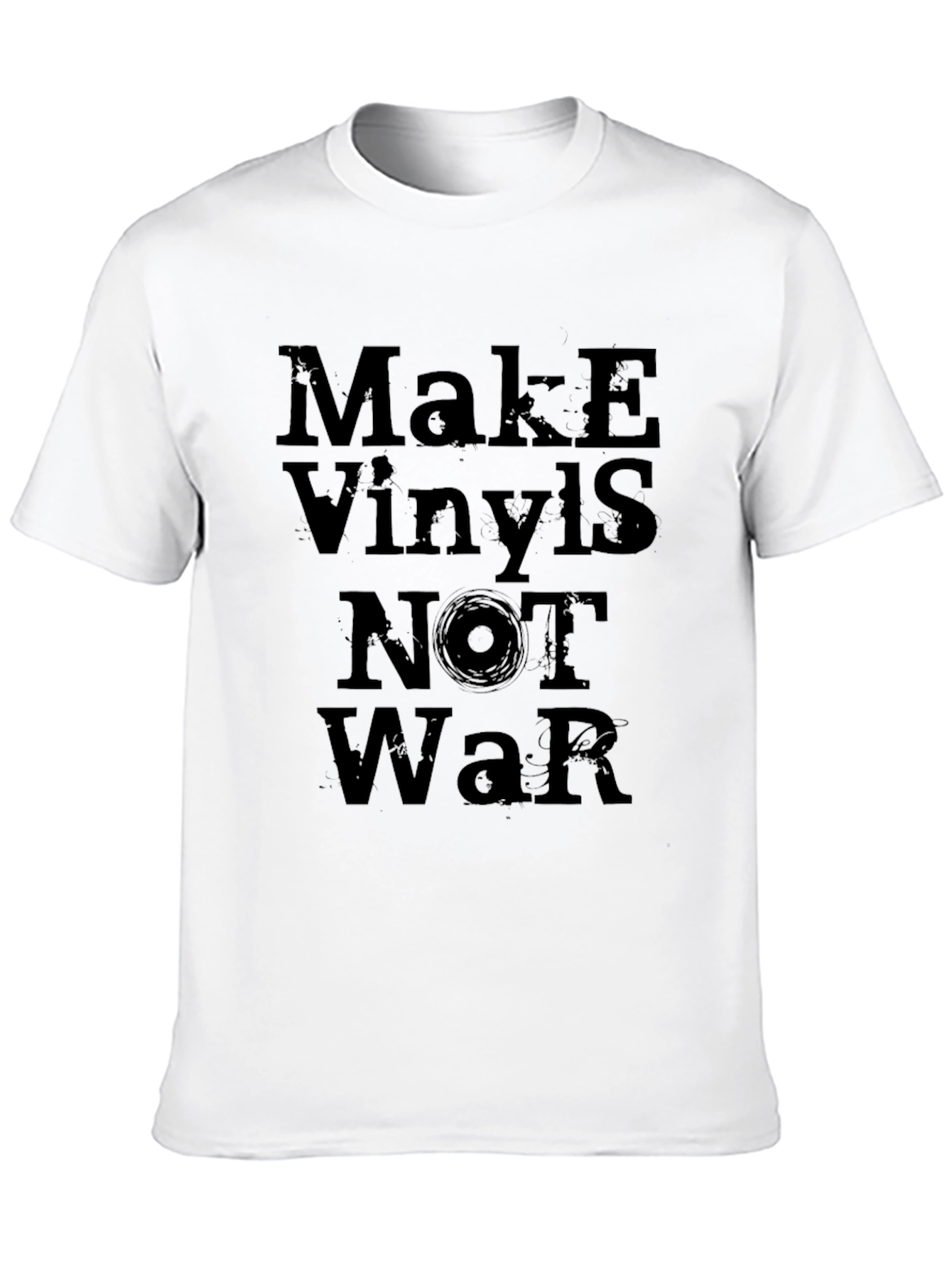 Make Vinyls Not War Graphic Tee