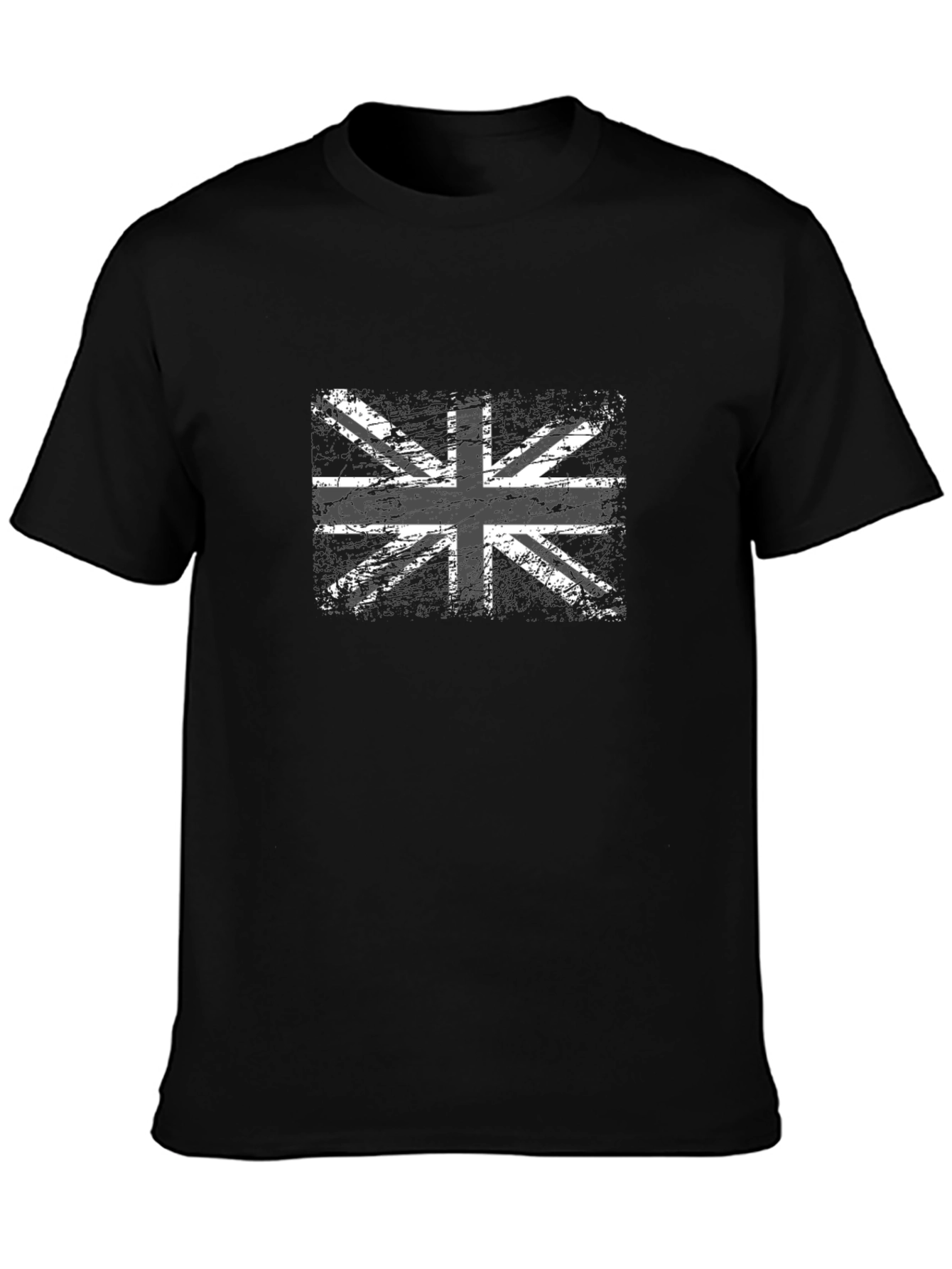 Union Jack Black T-Shirt