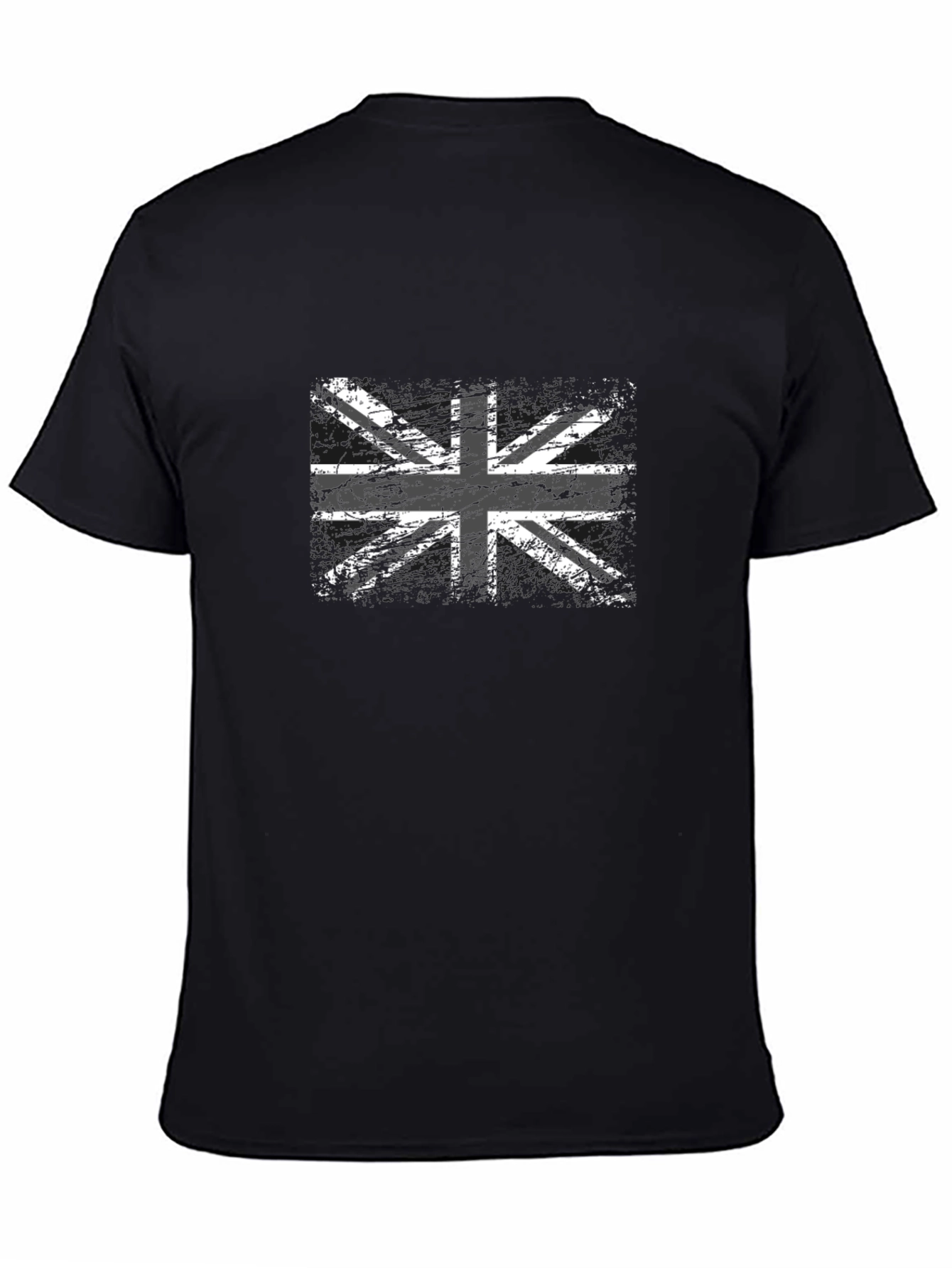 Union Jack Black T-Shirt