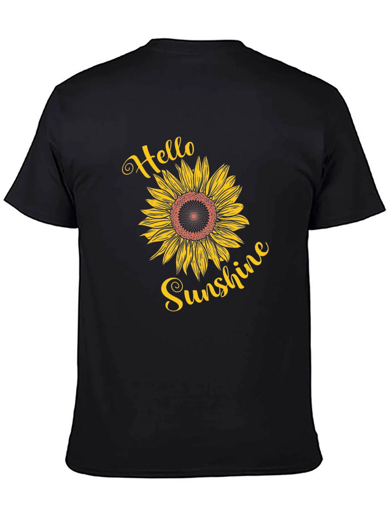 Hello Sunshine Sunflower Graphic Tee