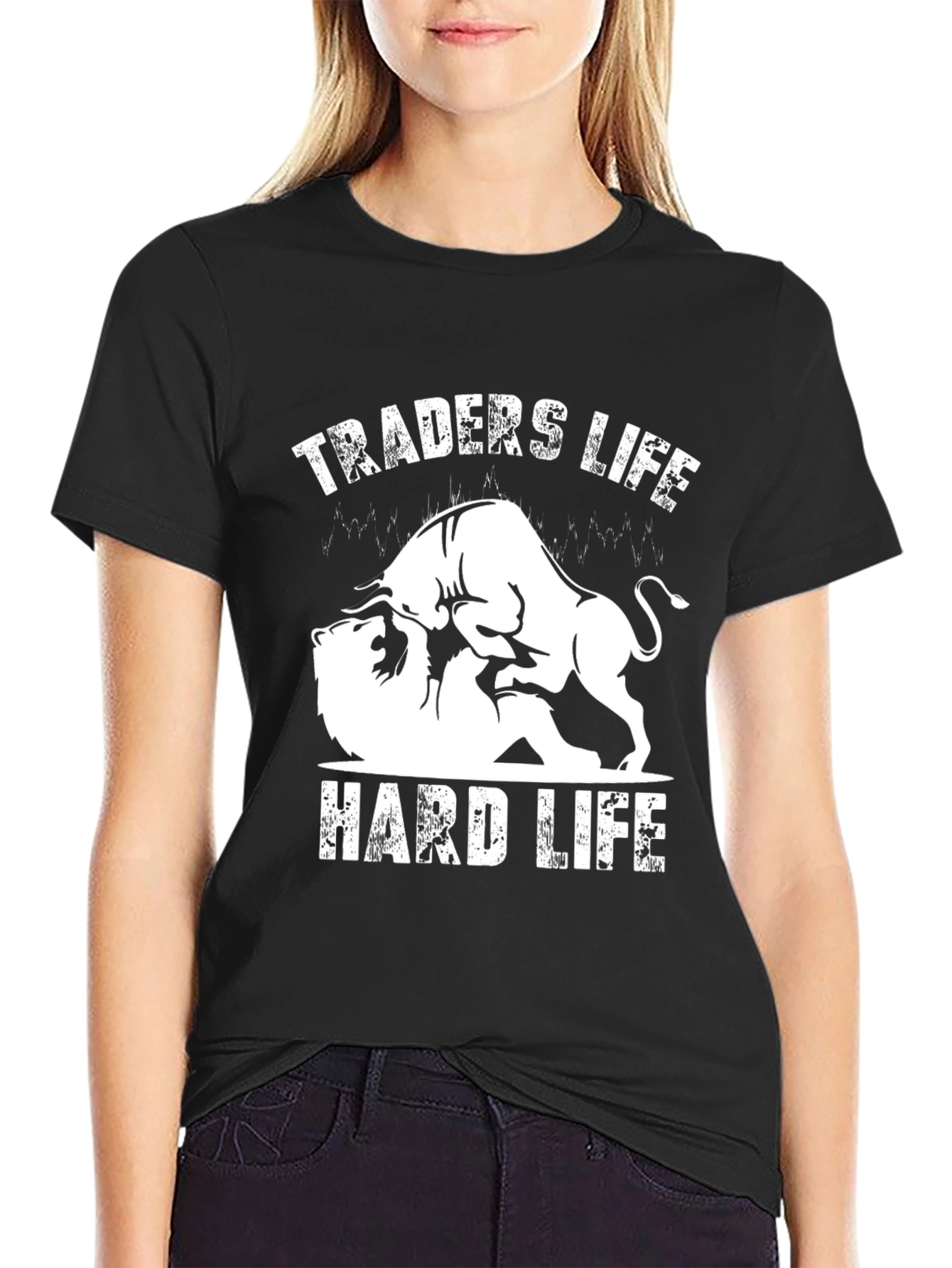 Traders Life Hard Life Graphic Tee