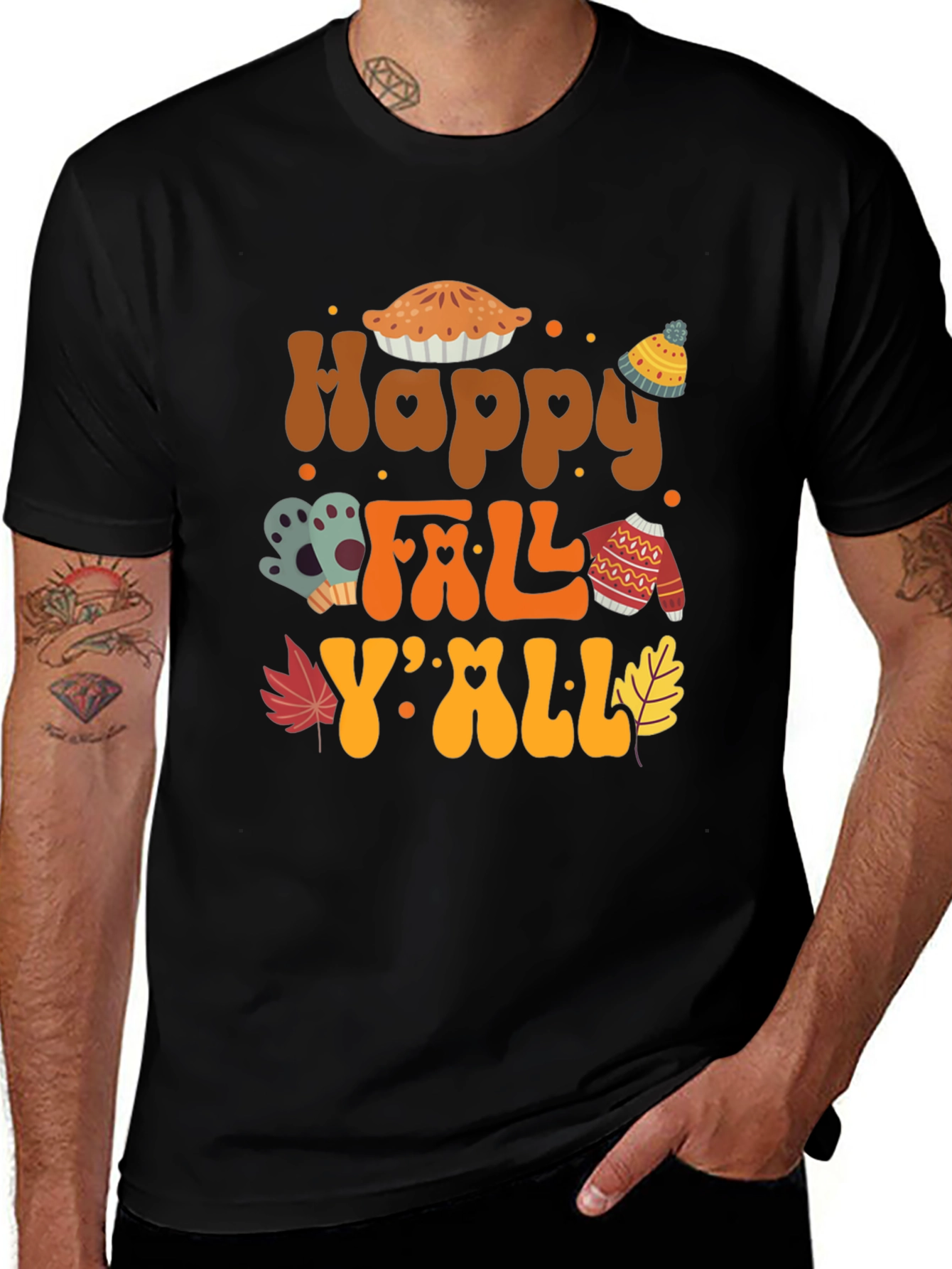 Happy Fall Yall Graphic Tee