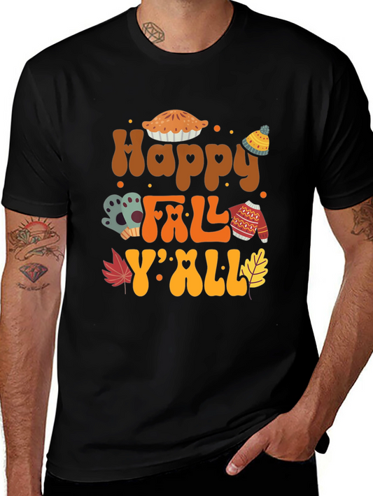 Happy Fall Yall Graphic Tee