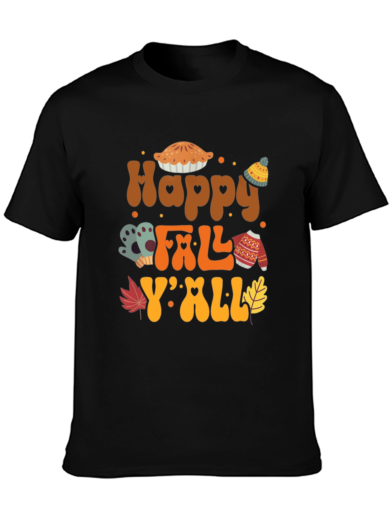 Happy Fall Yall Graphic Tee
