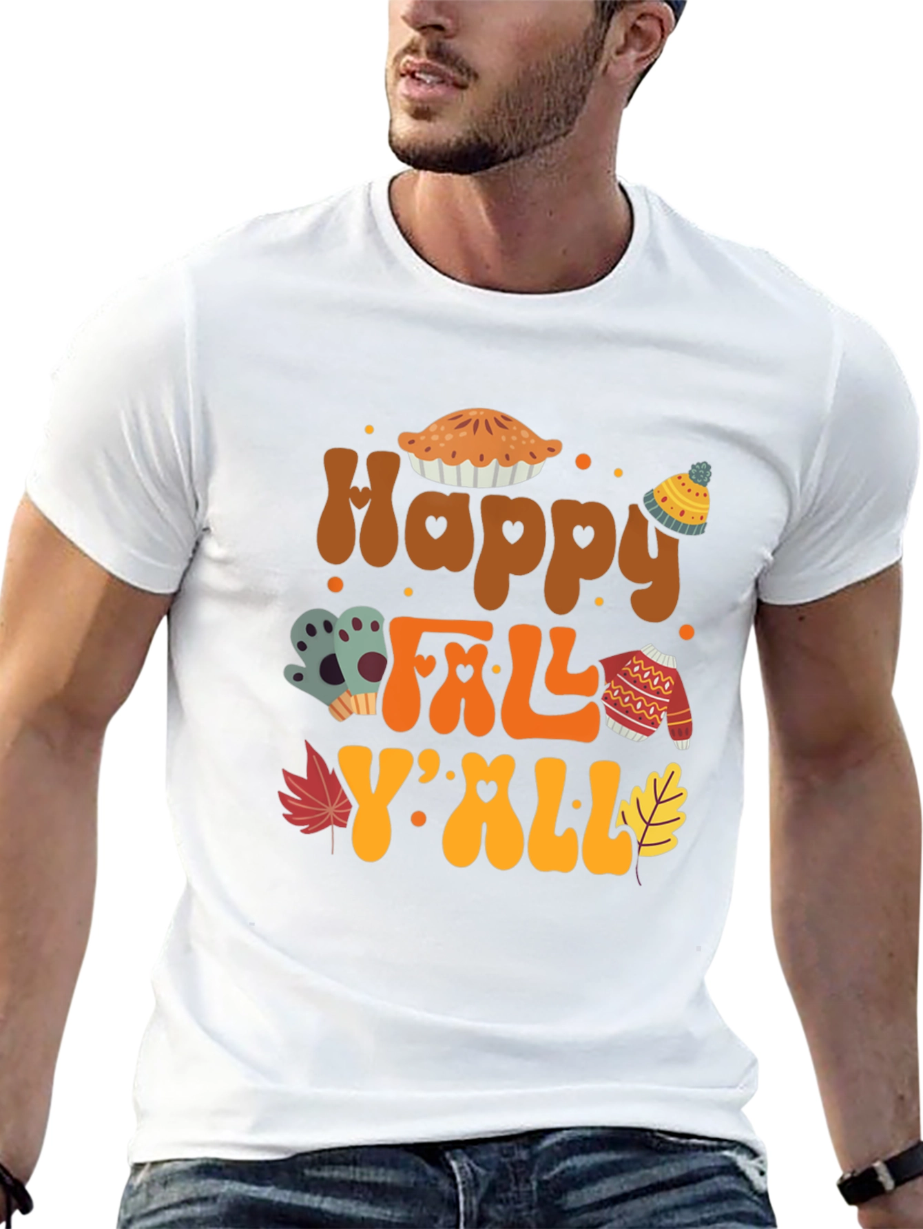 Happy Fall Yall Graphic Tee