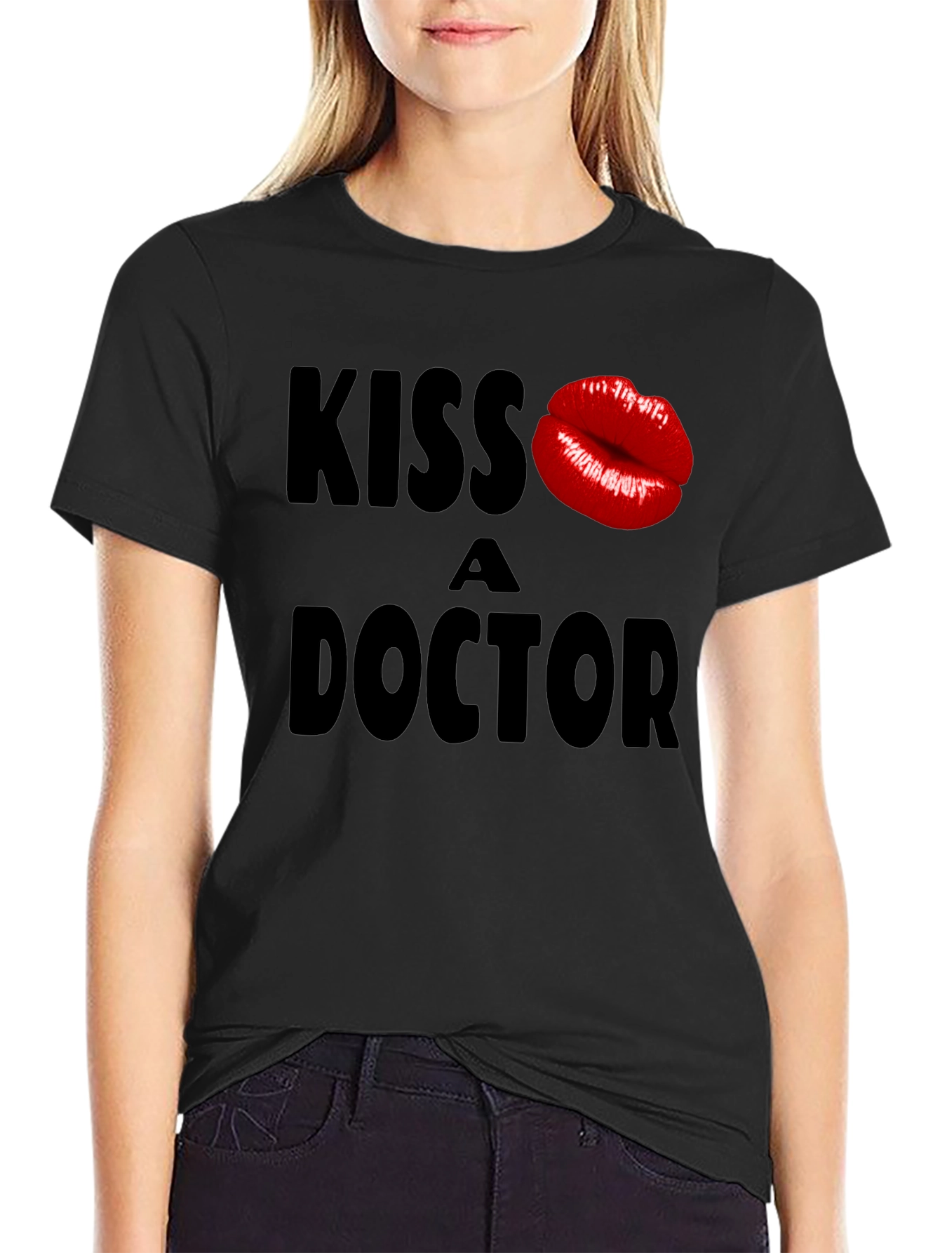 Kiss a Doctor Graphic T-Shirt