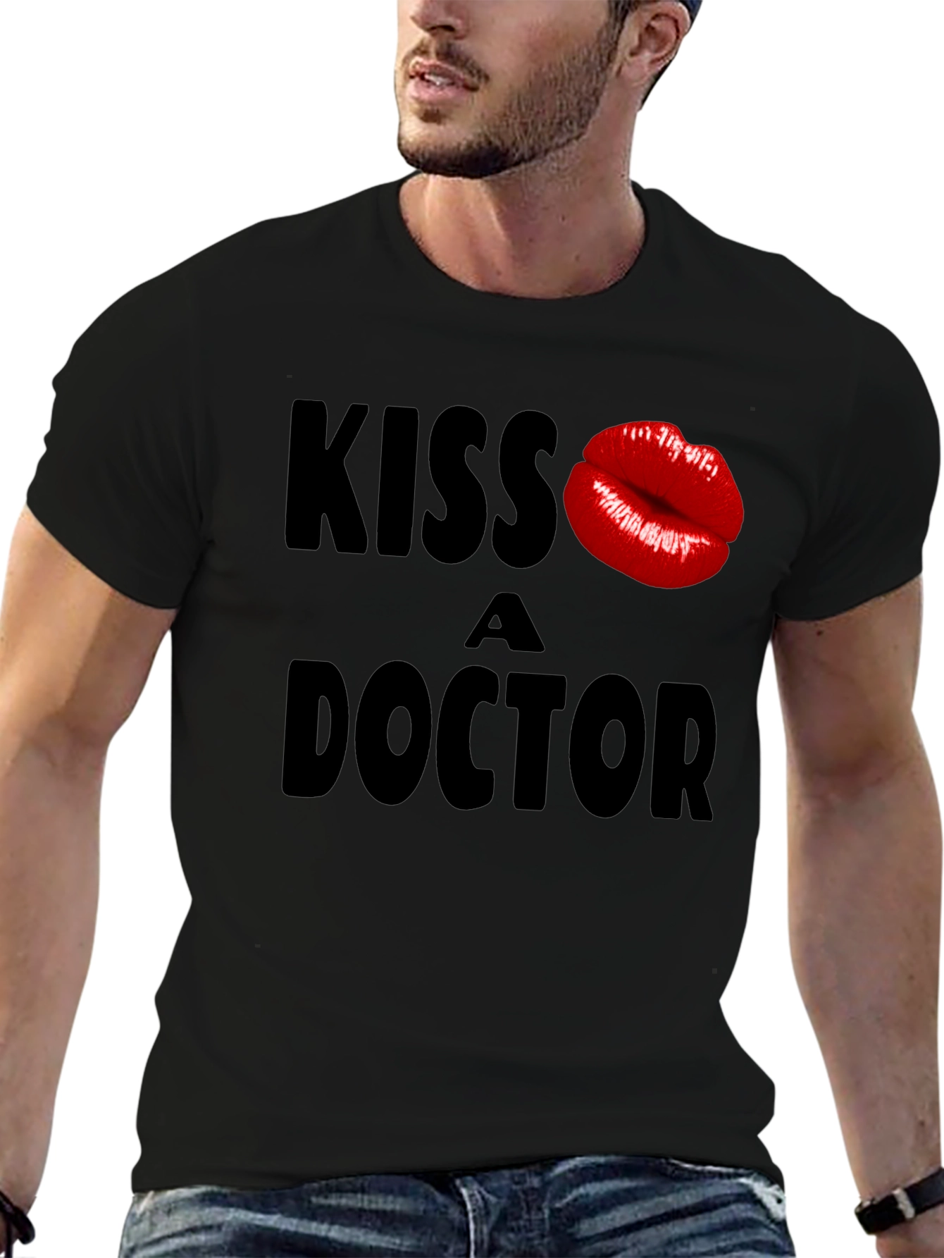 Kiss a Doctor Graphic T-Shirt