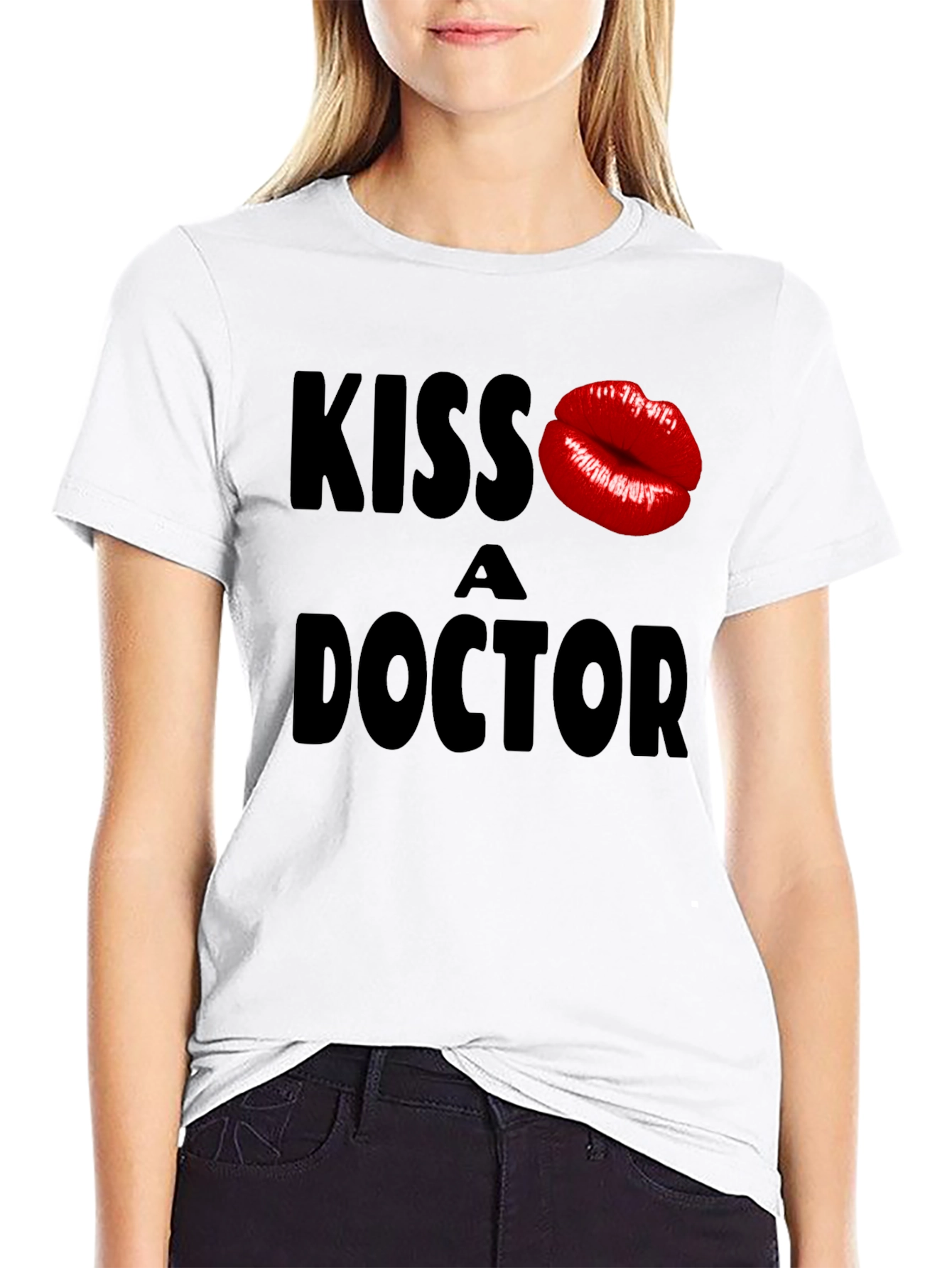 Kiss a Doctor Graphic T-Shirt