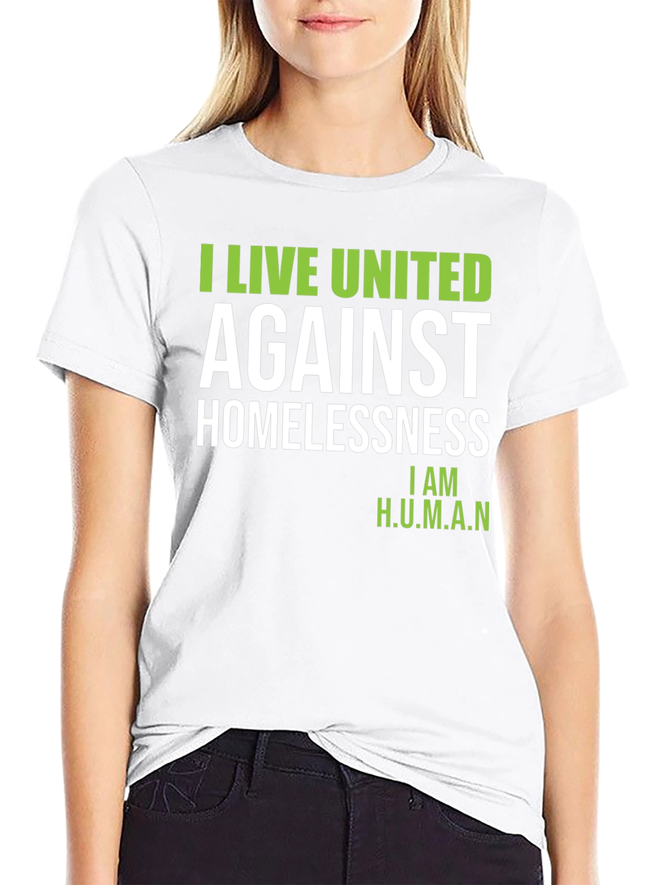 I Live United Against Homelessness T-Shirt