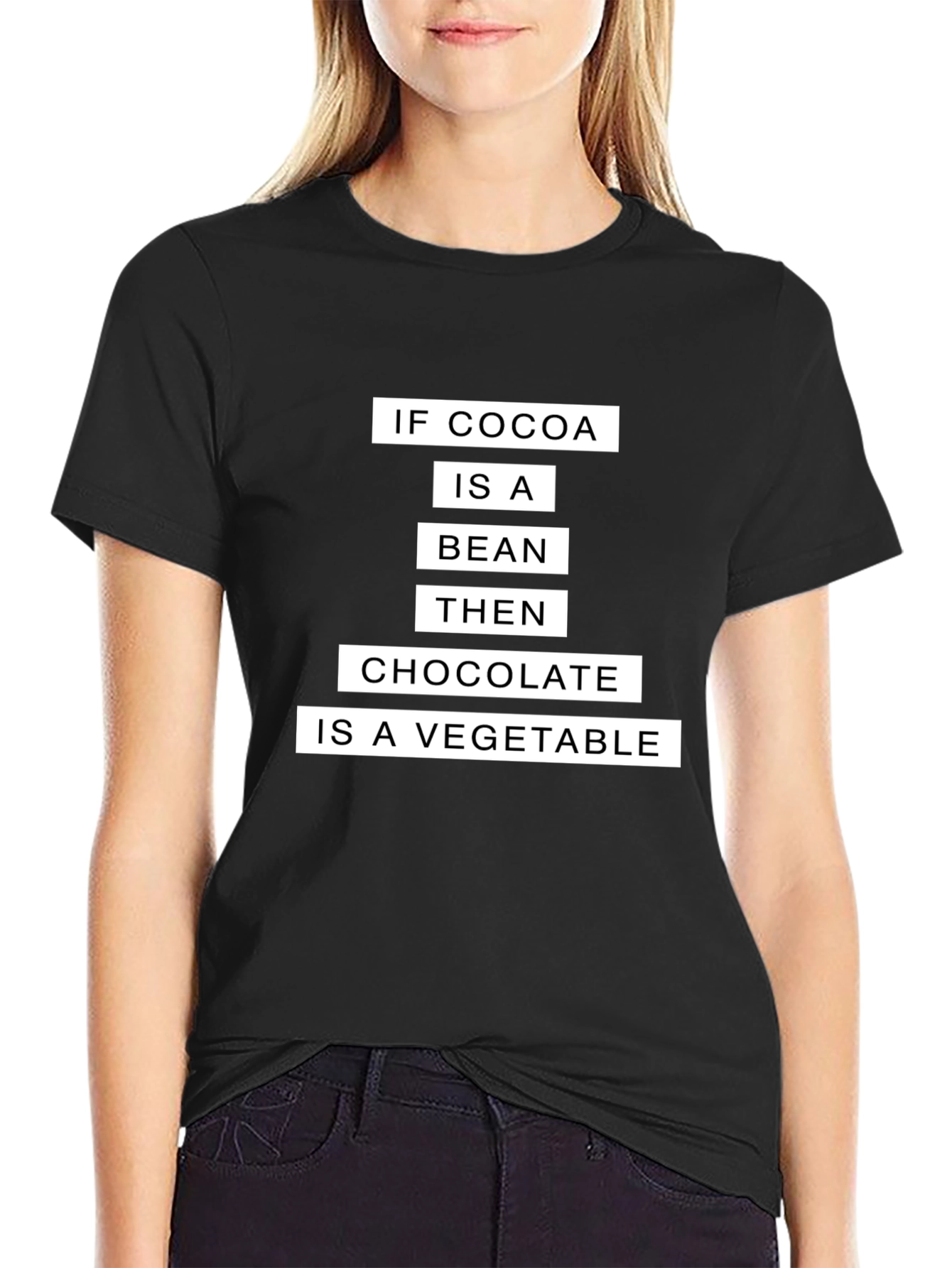Funny Cocoa Bean Chocolate Vegetable T-Shirt
