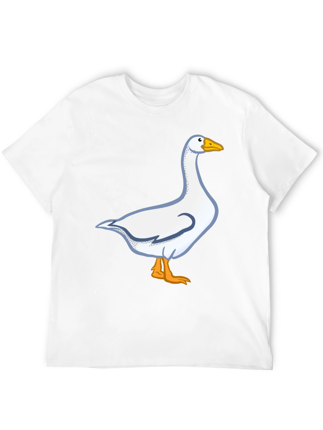 Goose Graphic Tee - Classic Black Cotton T-Shirt