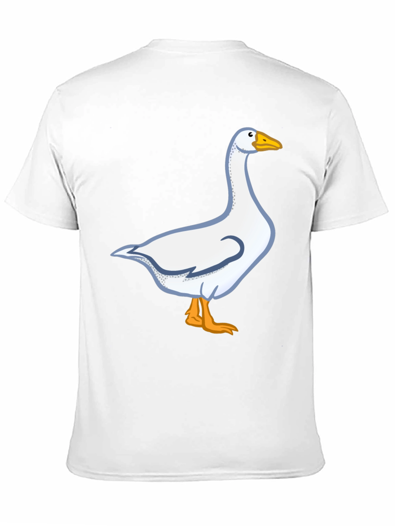 Goose Graphic Tee - Classic Black Cotton T-Shirt