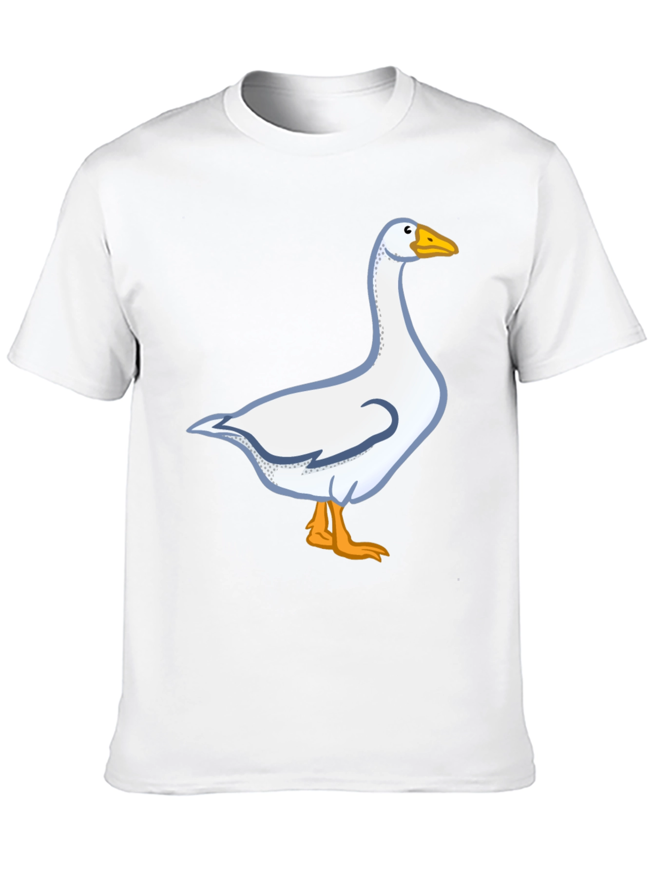 Goose Graphic Tee - Classic Black Cotton T-Shirt