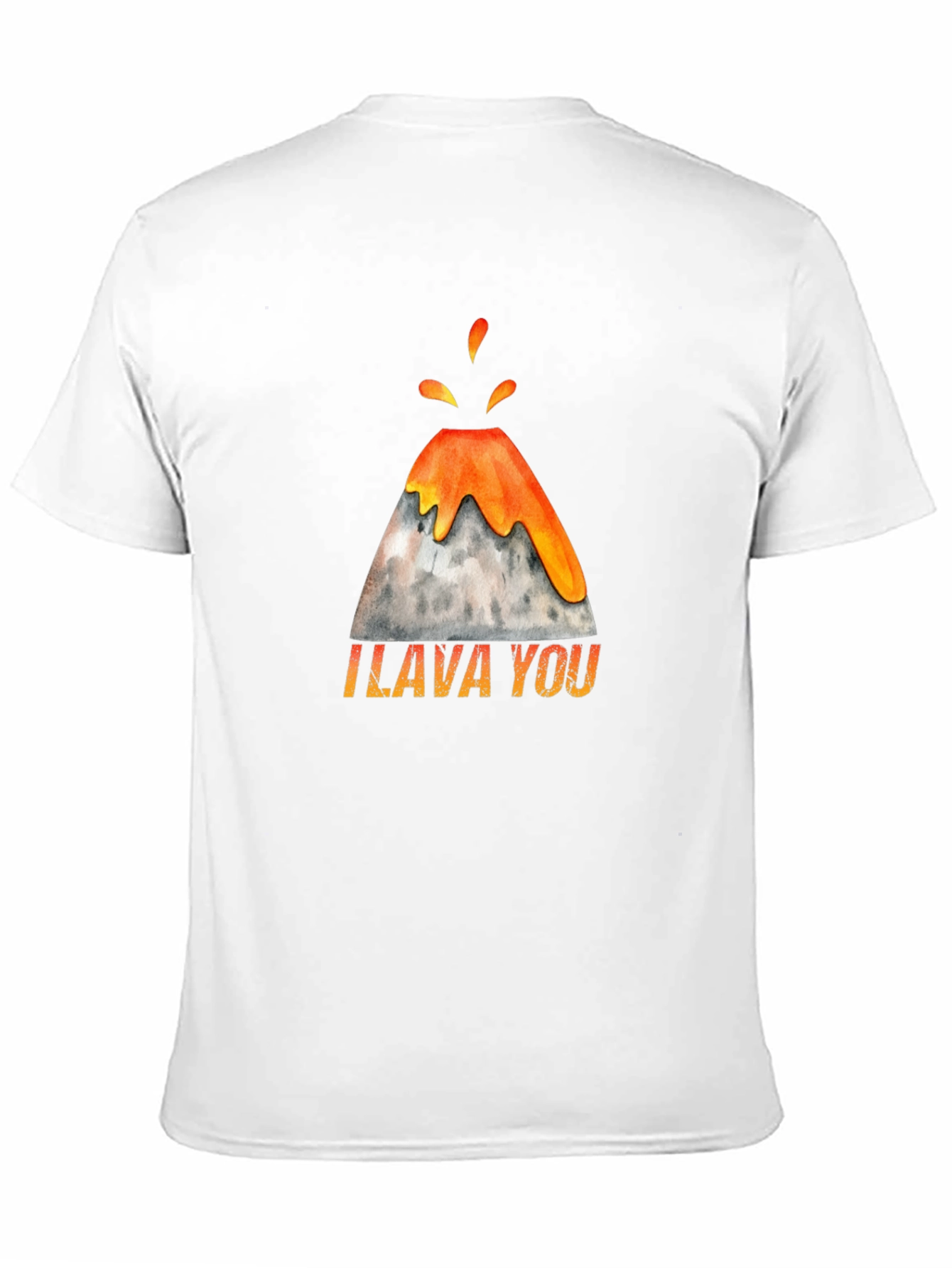 I Lava You Volcano Graphic Tee