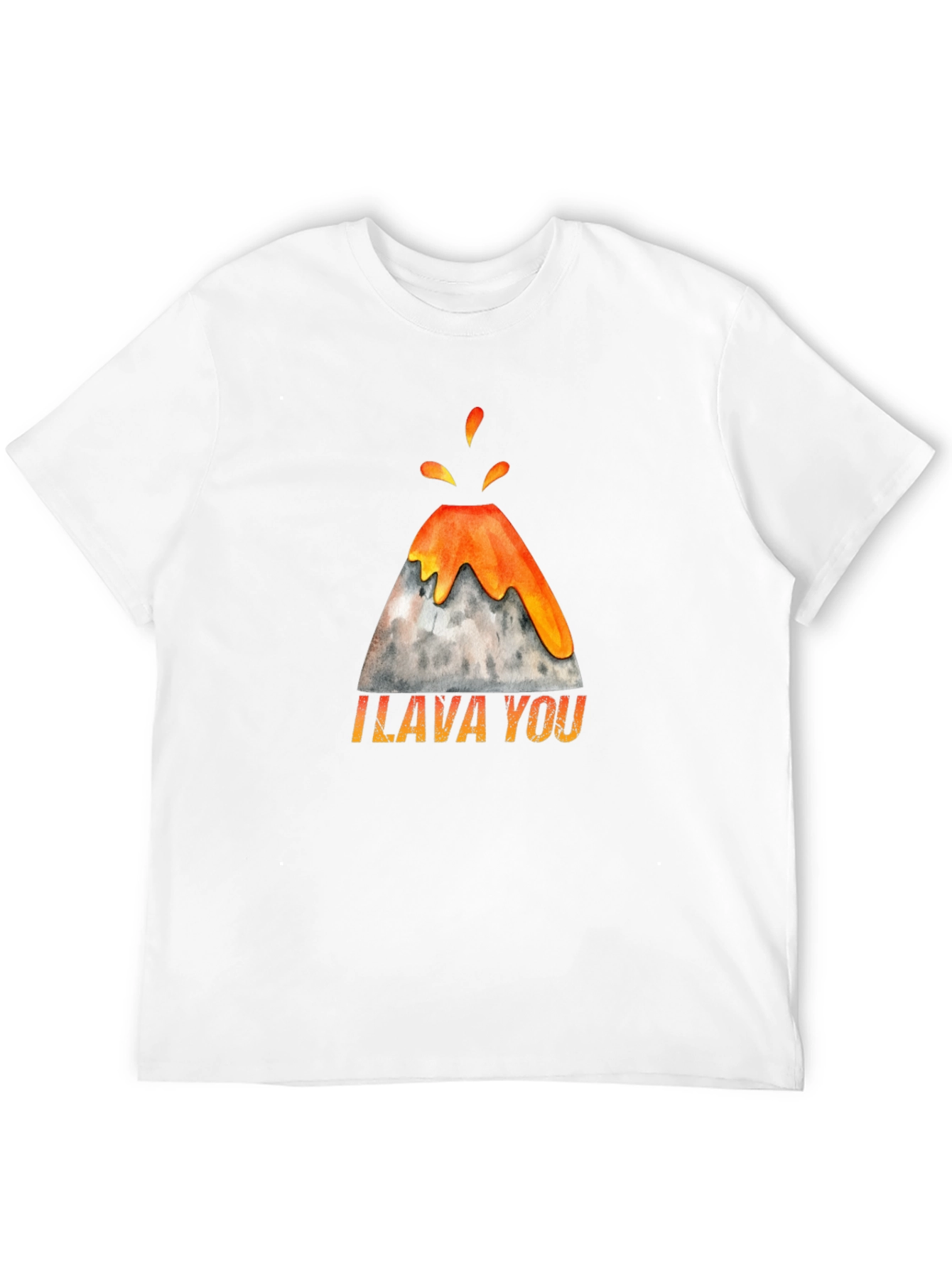 I Lava You Volcano Graphic Tee