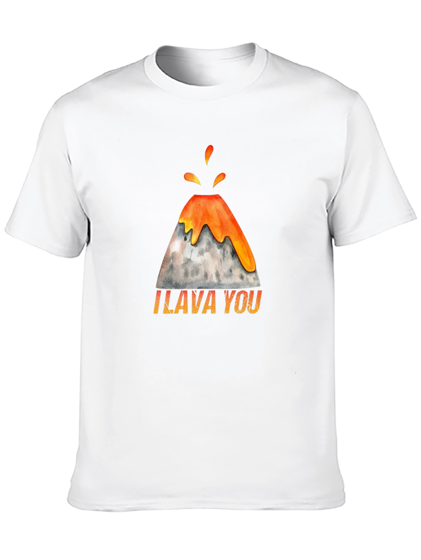 I Lava You Volcano Graphic Tee