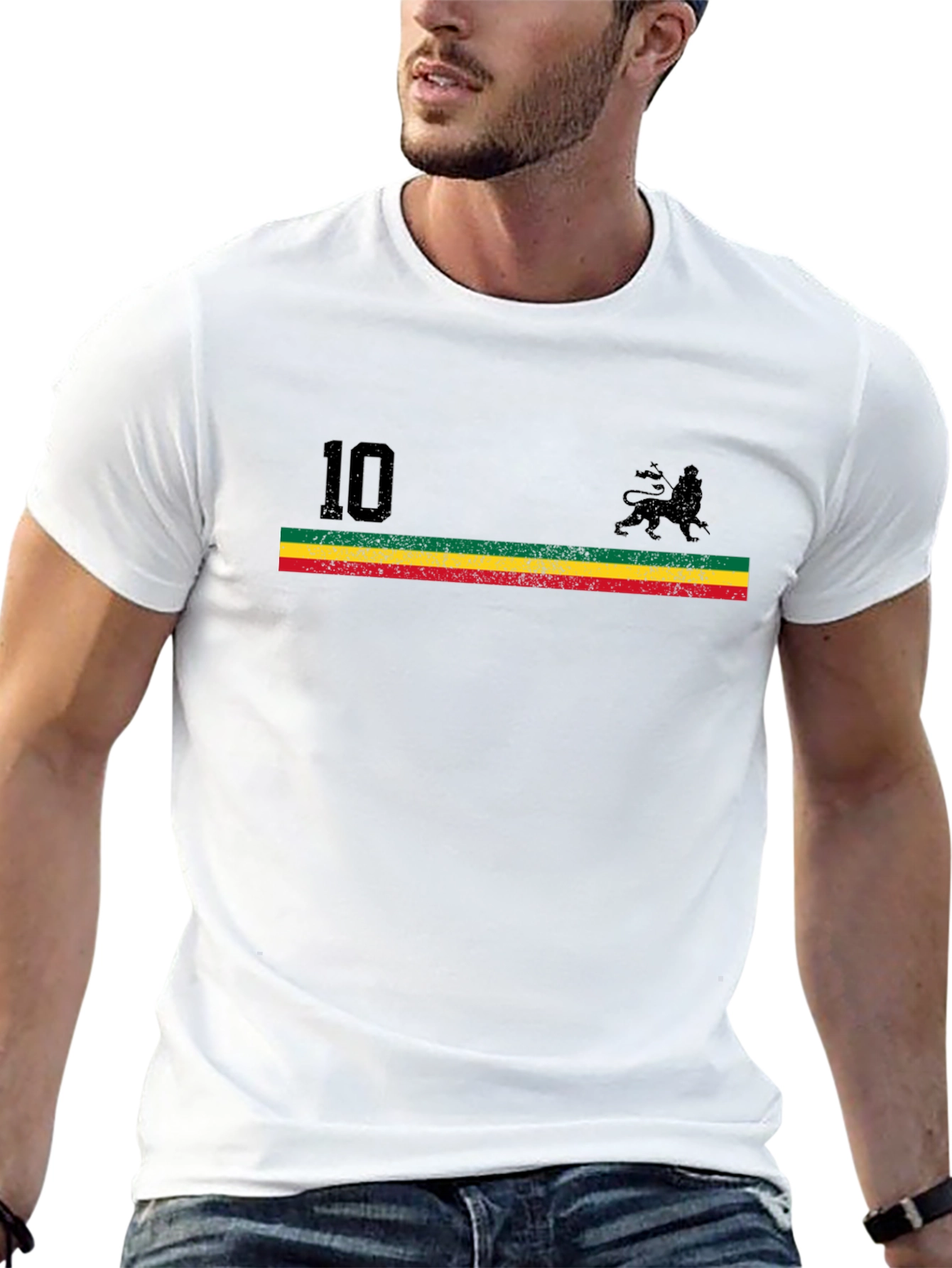 Rasta Lion T-Shirt - Reggae Style Tee