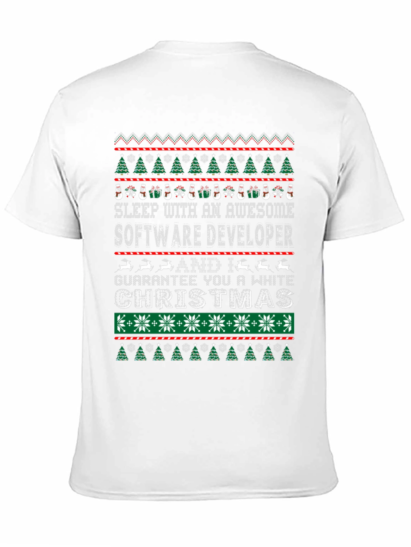Awesome Software Developer Christmas T-Shirt