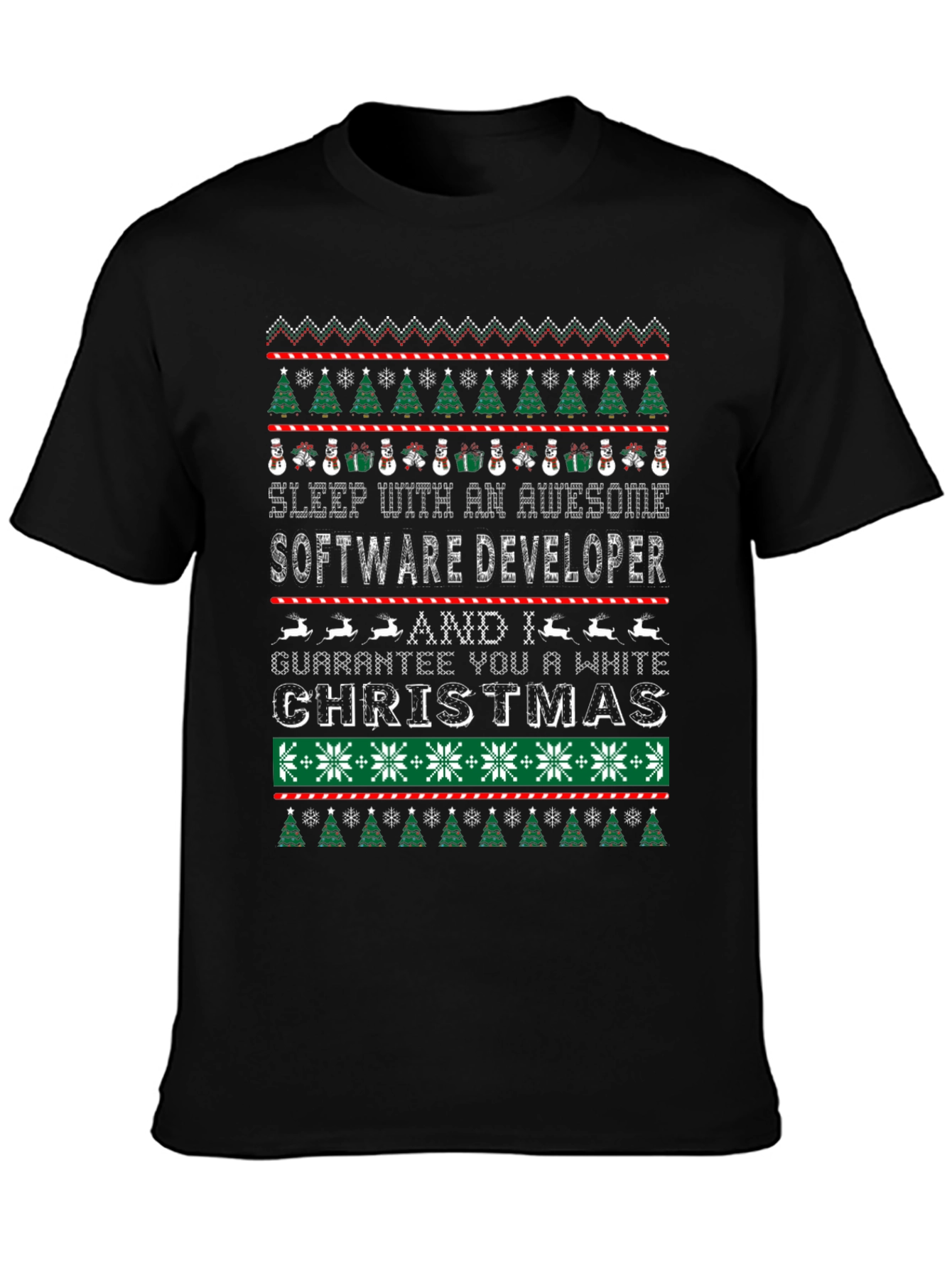 Awesome Software Developer Christmas T-Shirt