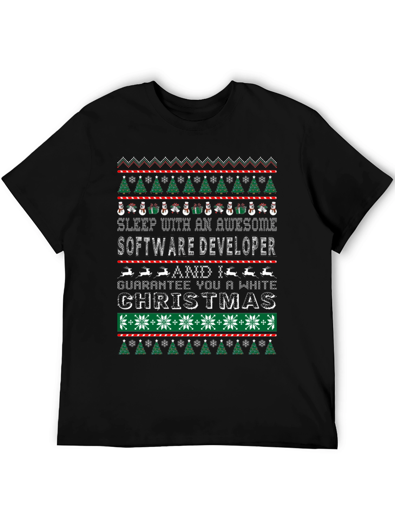 Awesome Software Developer Christmas T-Shirt
