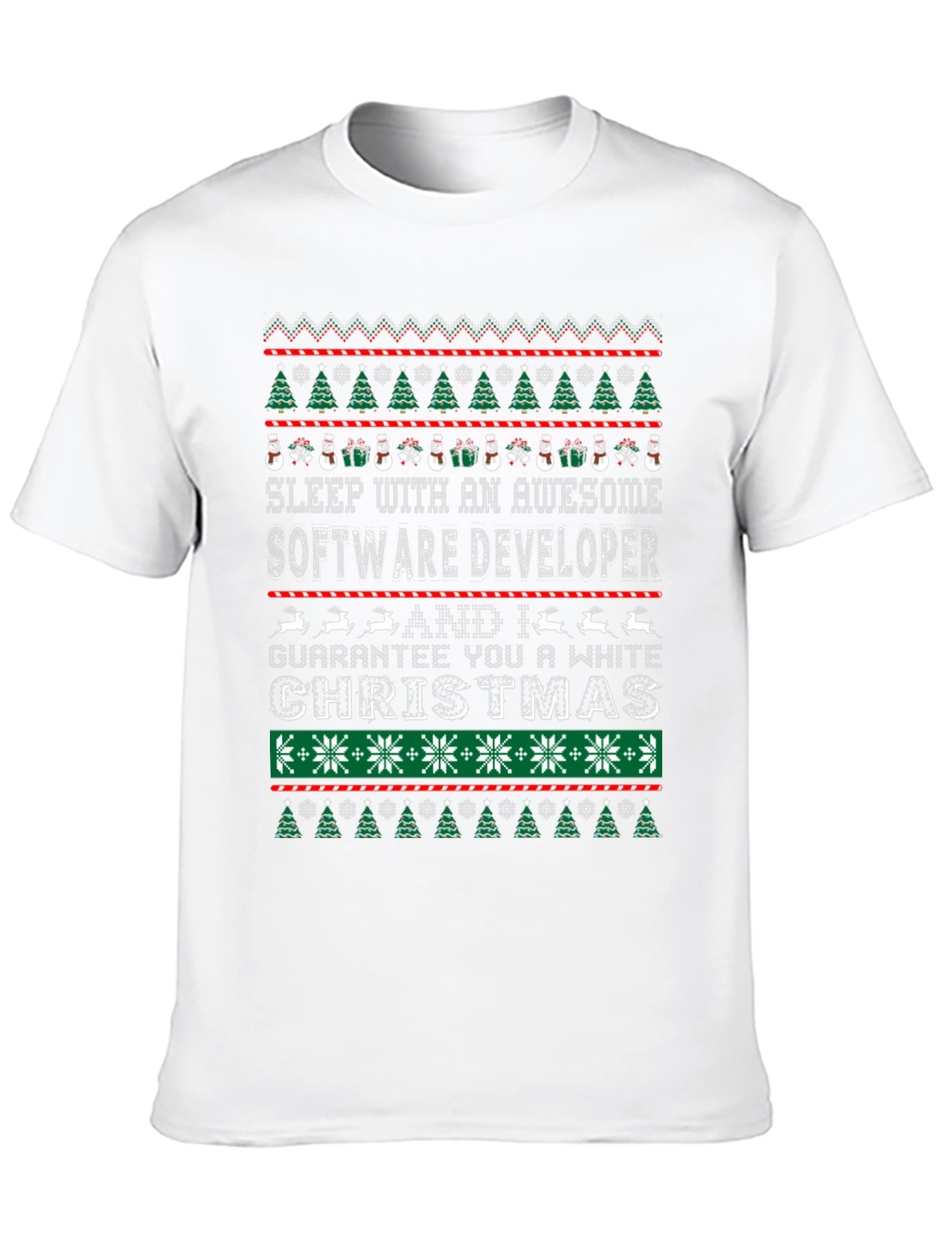 Awesome Software Developer Christmas T-Shirt