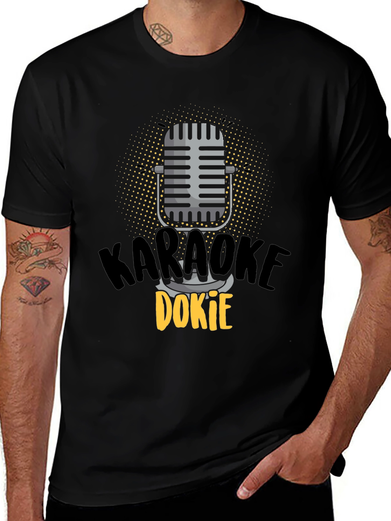Karaoke Dokie T-Shirt - Music Lover Tee