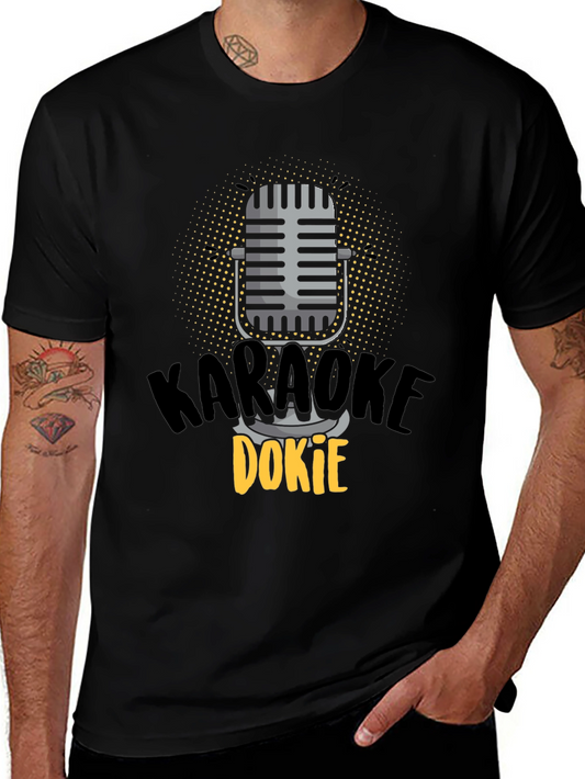 Karaoke Dokie T-Shirt - Music Lover Tee
