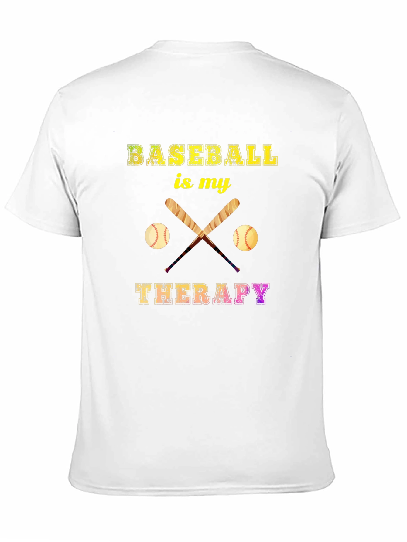 Baseball is My Therapy T-Shirt