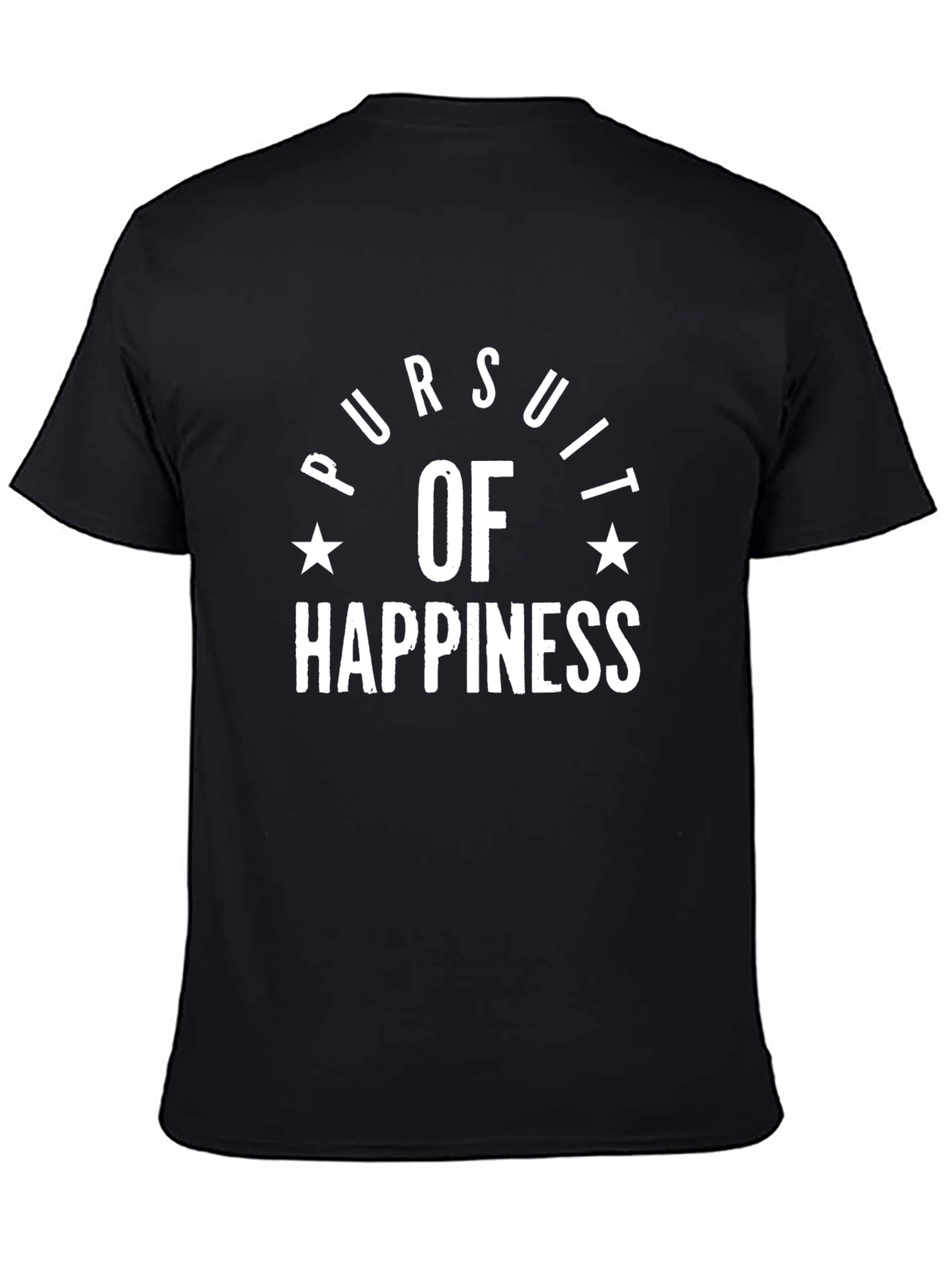 Pursuit of Happiness Graphic Tee - Black