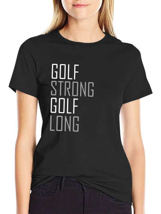 Golf Strong Golf Long Tee - Black