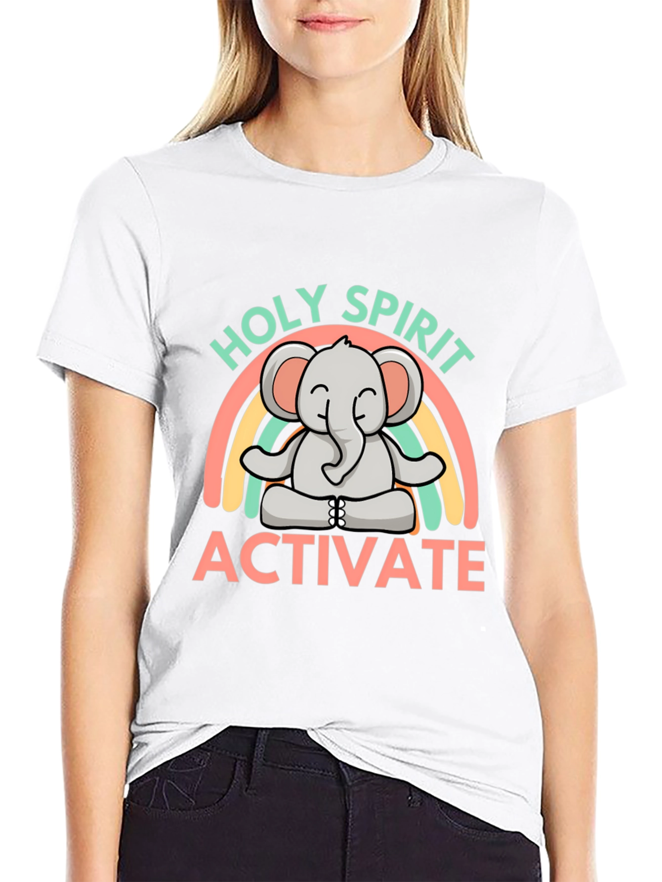 Holy Spirit Activate Elephant T-Shirt