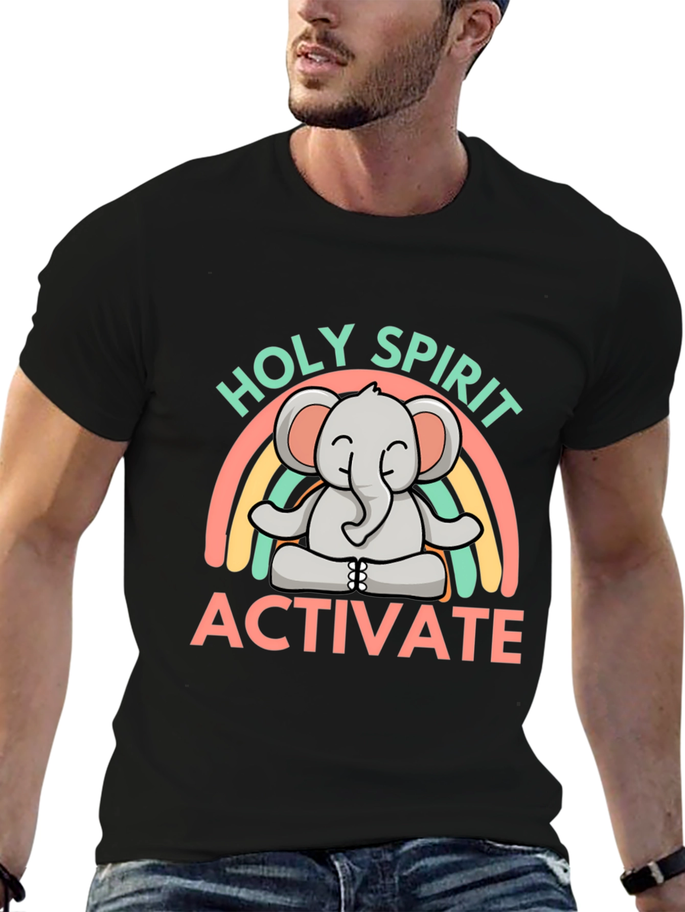 Holy Spirit Activate Elephant T-Shirt
