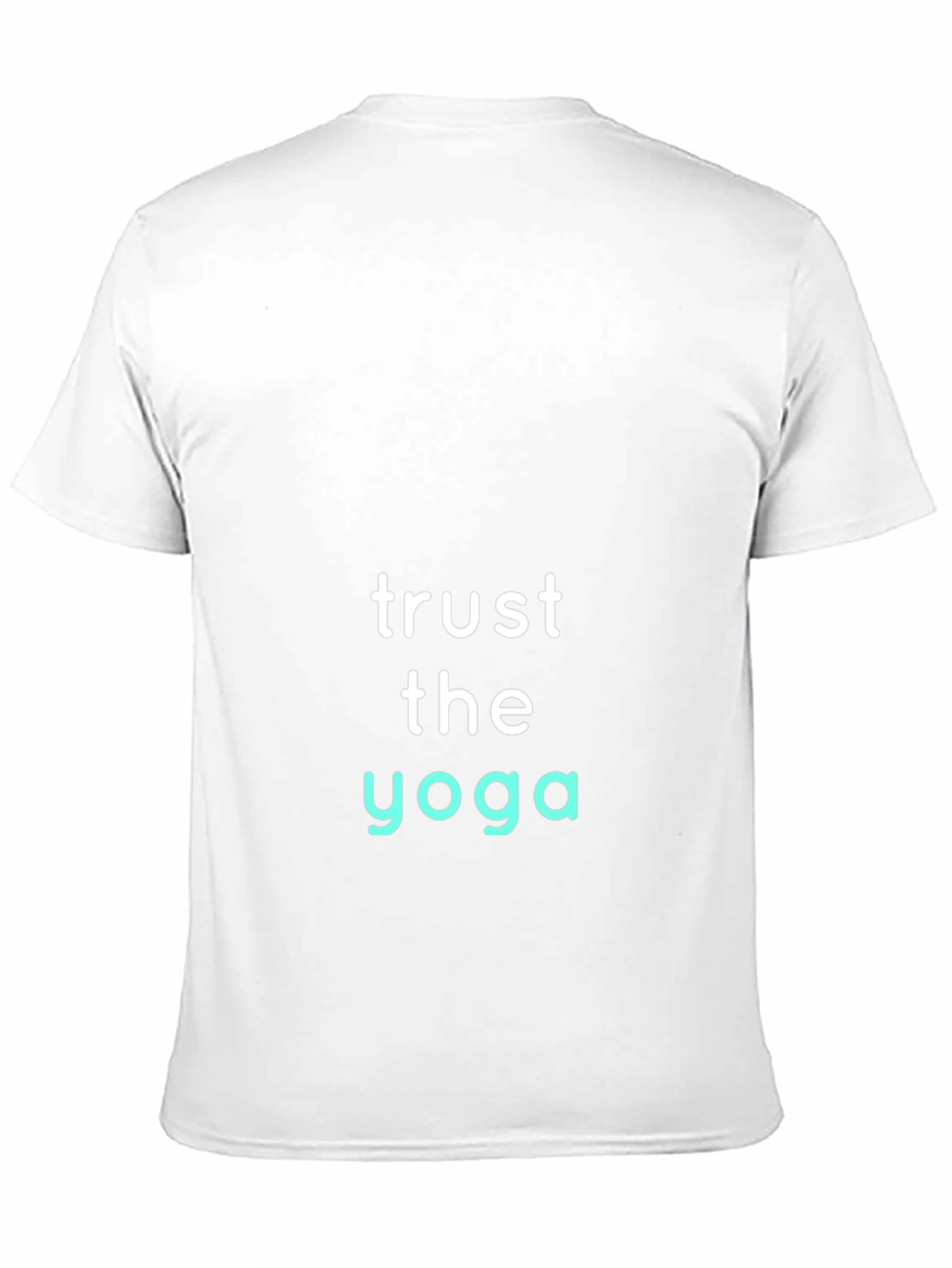 Trust the Yoga Graphic Tee - Unisex Black T-Shirt