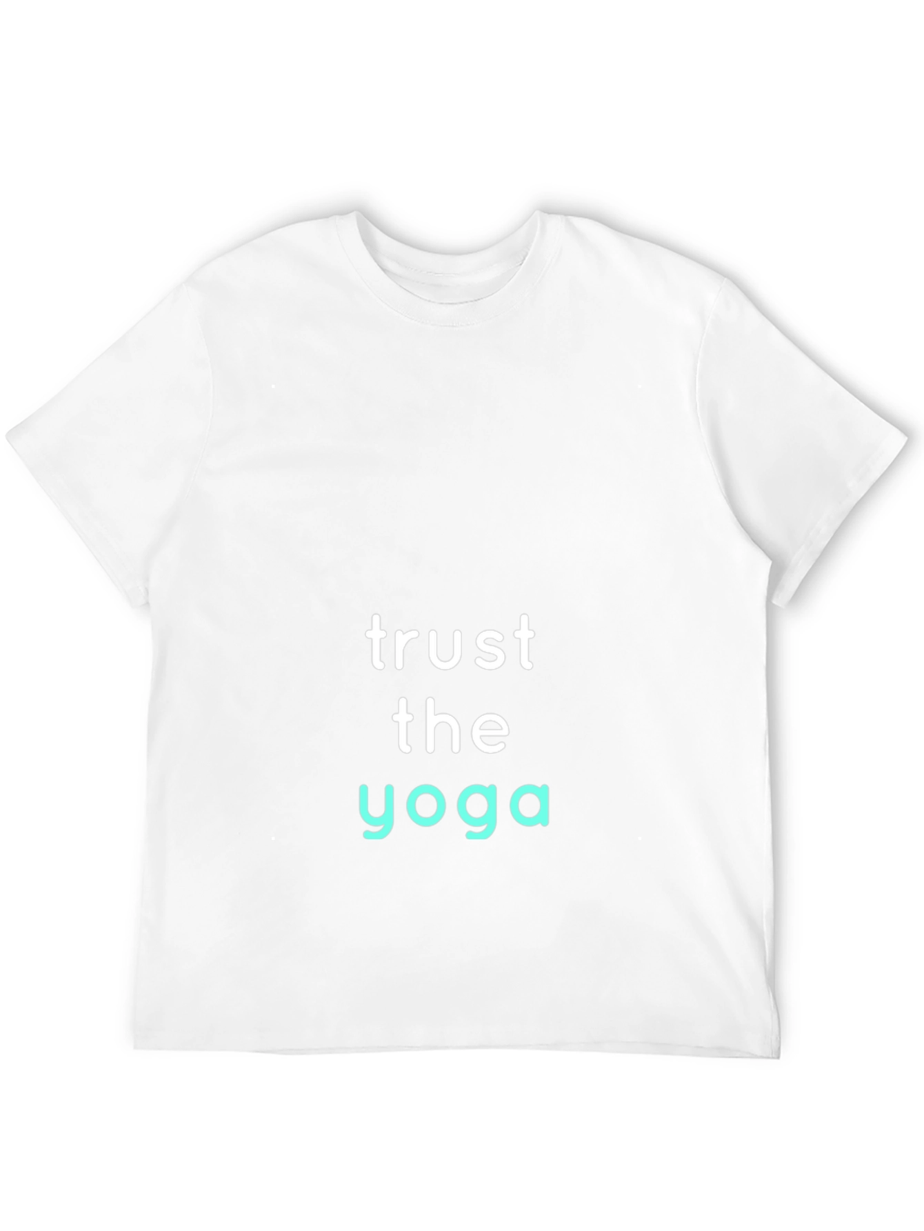 Trust the Yoga Graphic Tee - Unisex Black T-Shirt