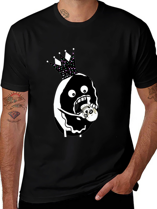 Skull Eater T-Shirt - Dark Humor Graphic Tee