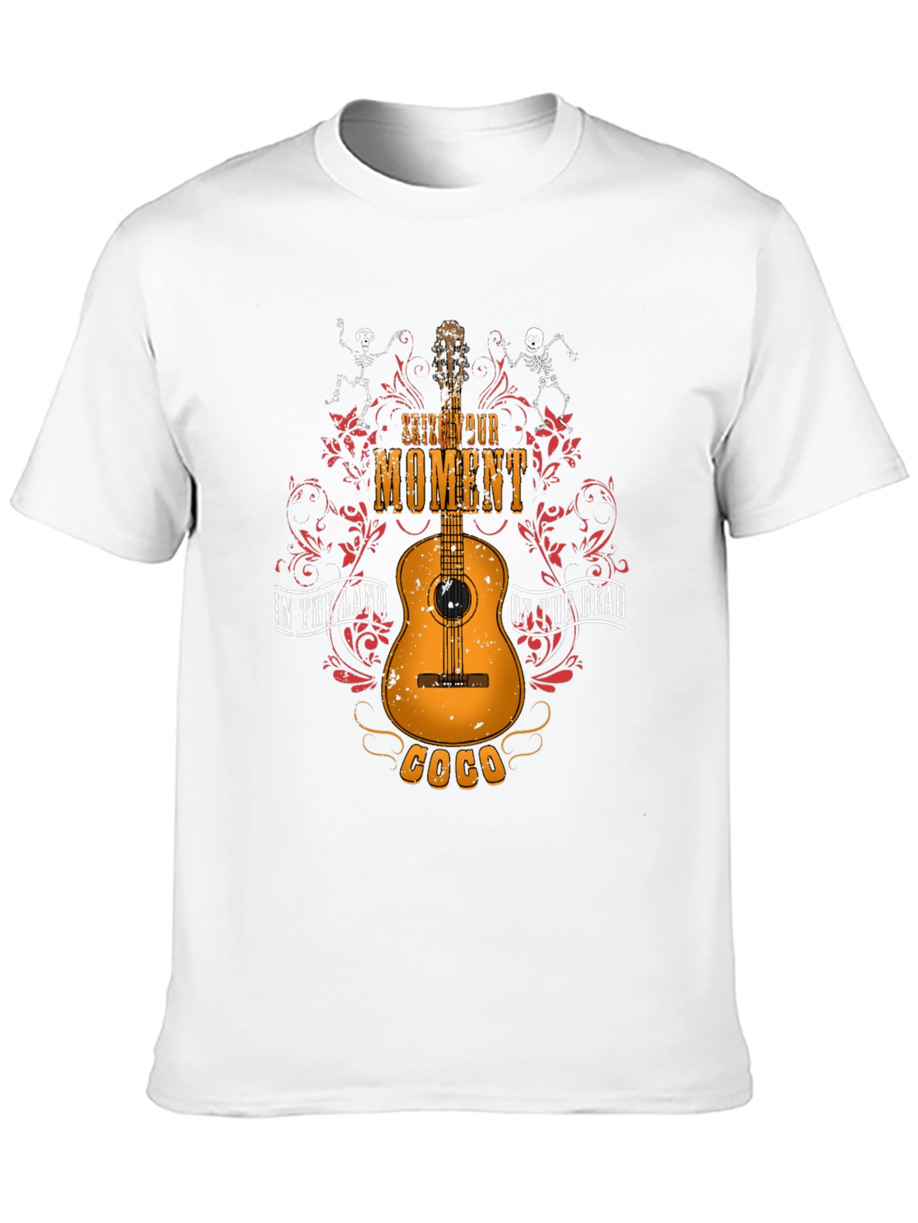Coco Movie T-Shirt - Seize Your Moment Graphic Tee
