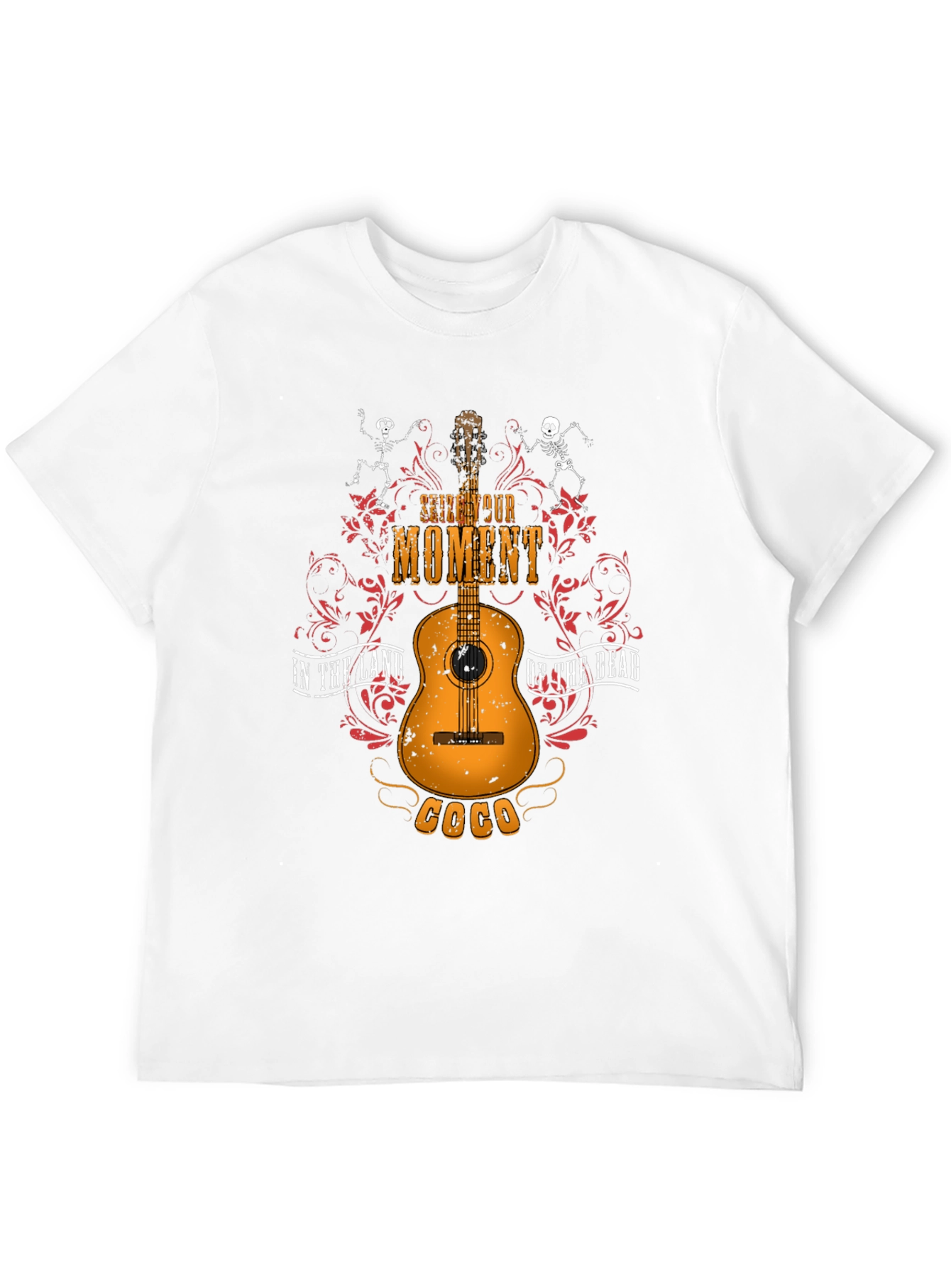 Coco Movie T-Shirt - Seize Your Moment Graphic Tee