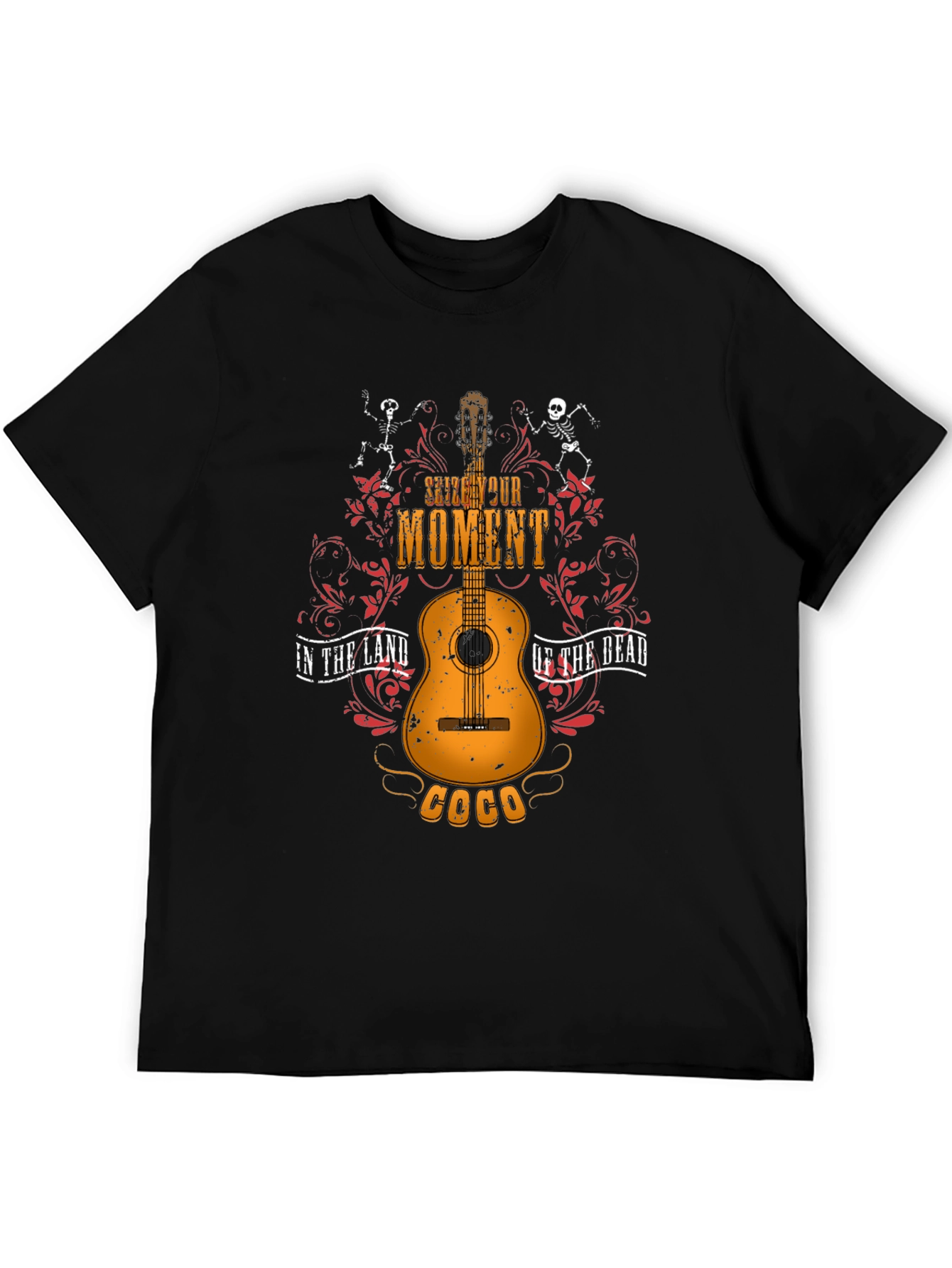 Coco Movie T-Shirt - Seize Your Moment Graphic Tee