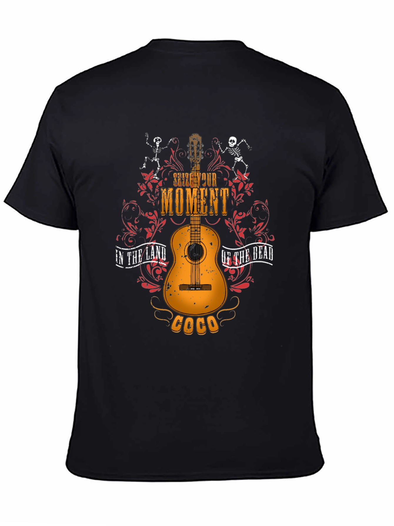 Coco Movie T-Shirt - Seize Your Moment Graphic Tee
