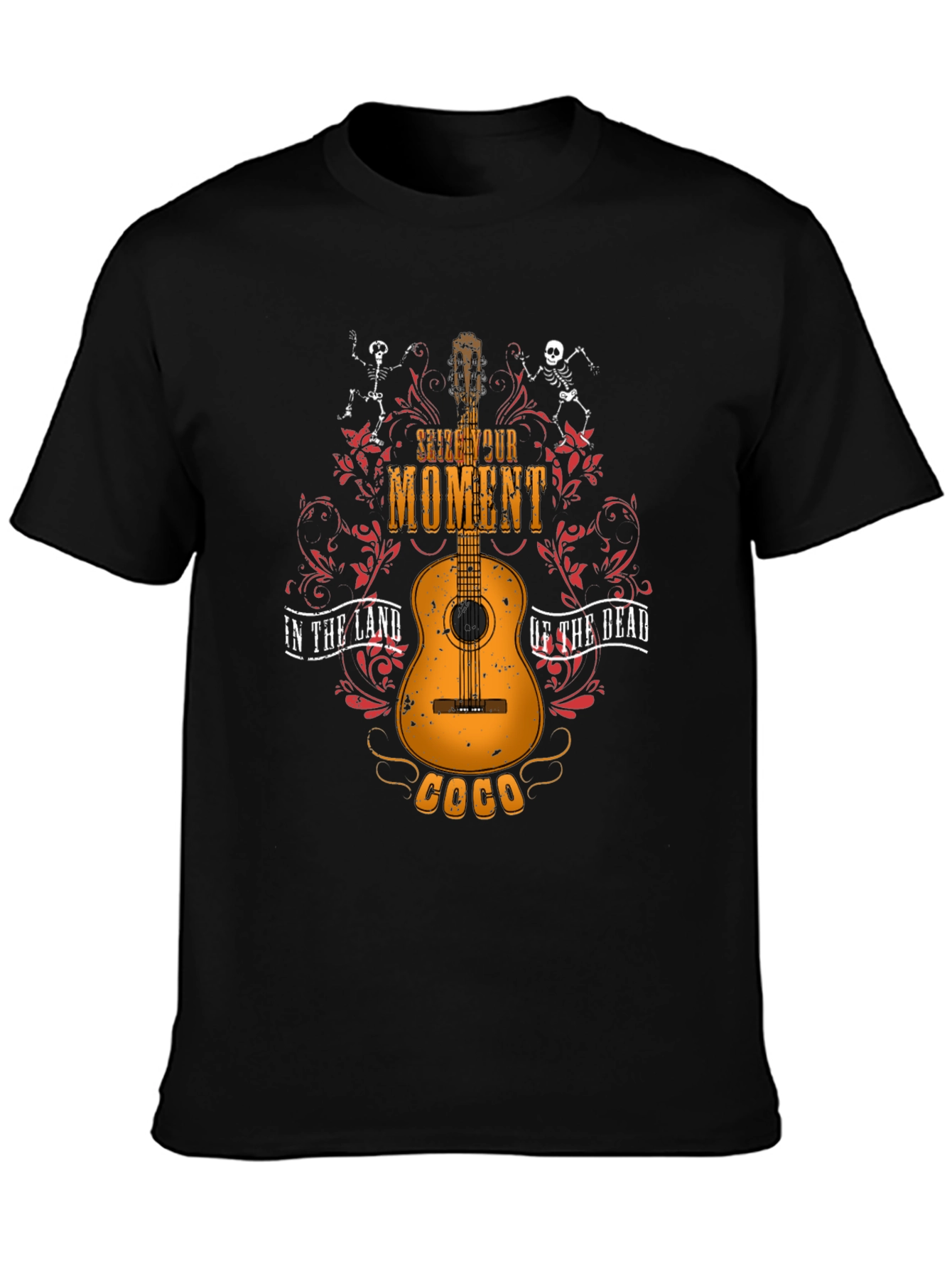 Coco Movie T-Shirt - Seize Your Moment Graphic Tee