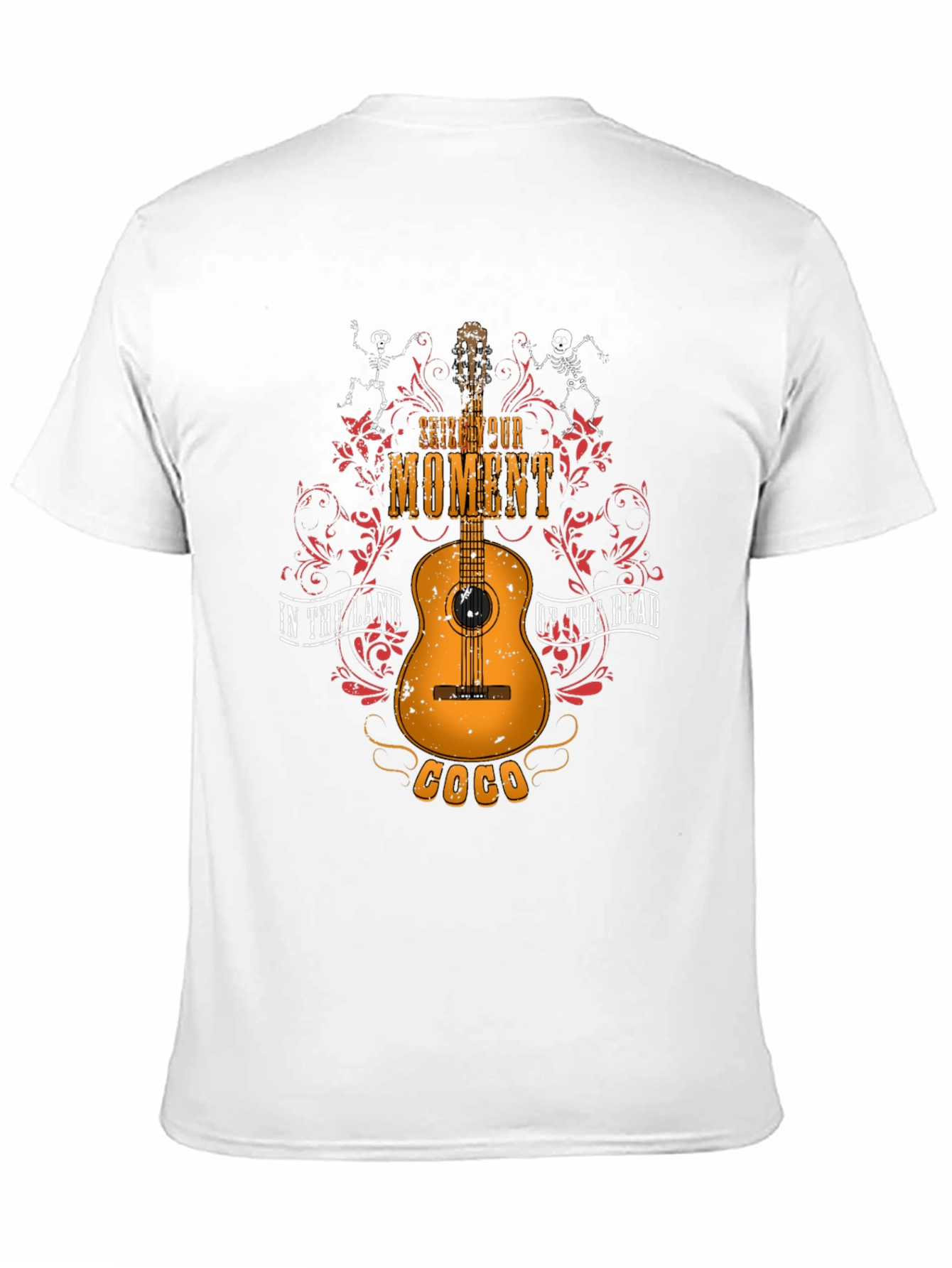 Coco Movie T-Shirt - Seize Your Moment Graphic Tee