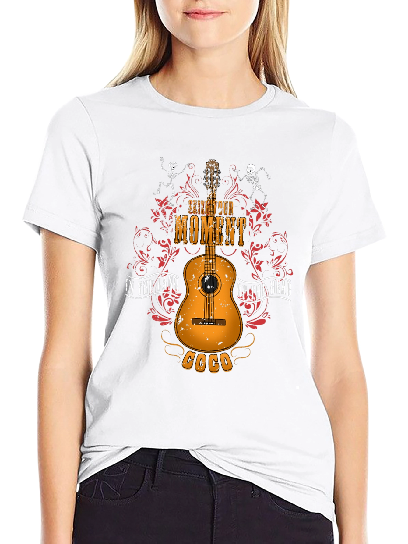 Coco Movie T-Shirt - Seize Your Moment Graphic Tee