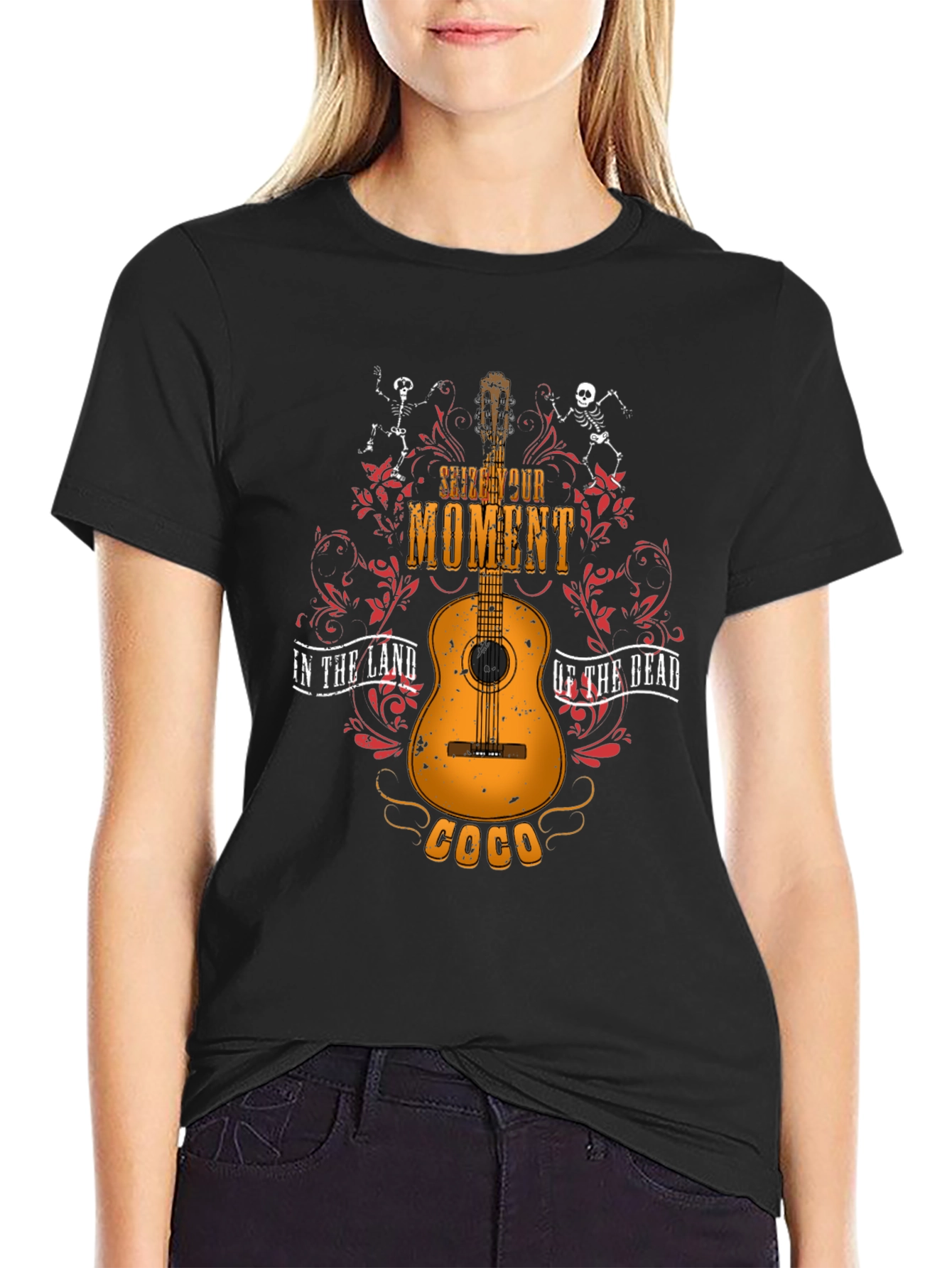 Coco Movie T-Shirt - Seize Your Moment Graphic Tee