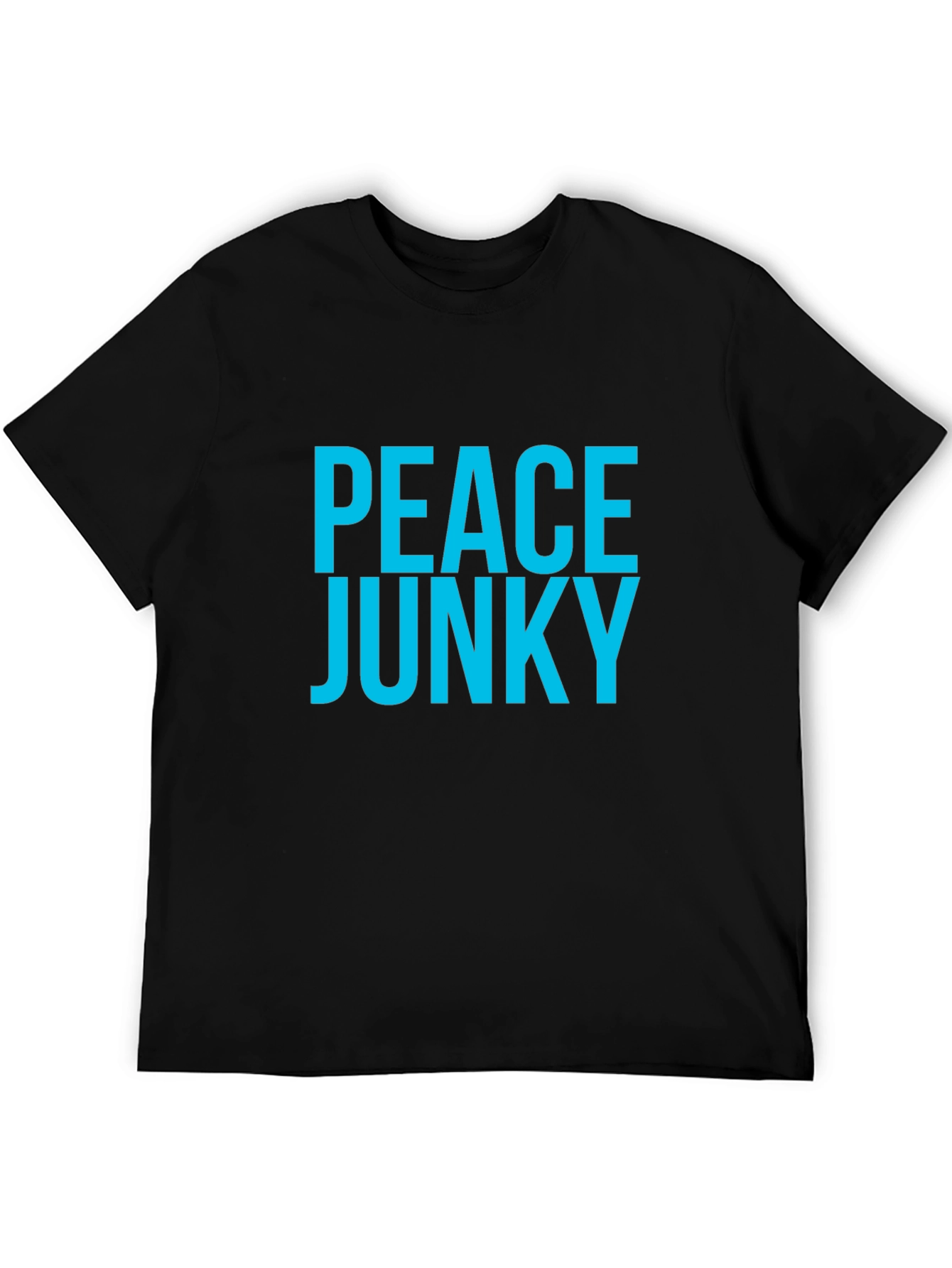Peace Junky Graphic Tee - Mens Black T-Shirt