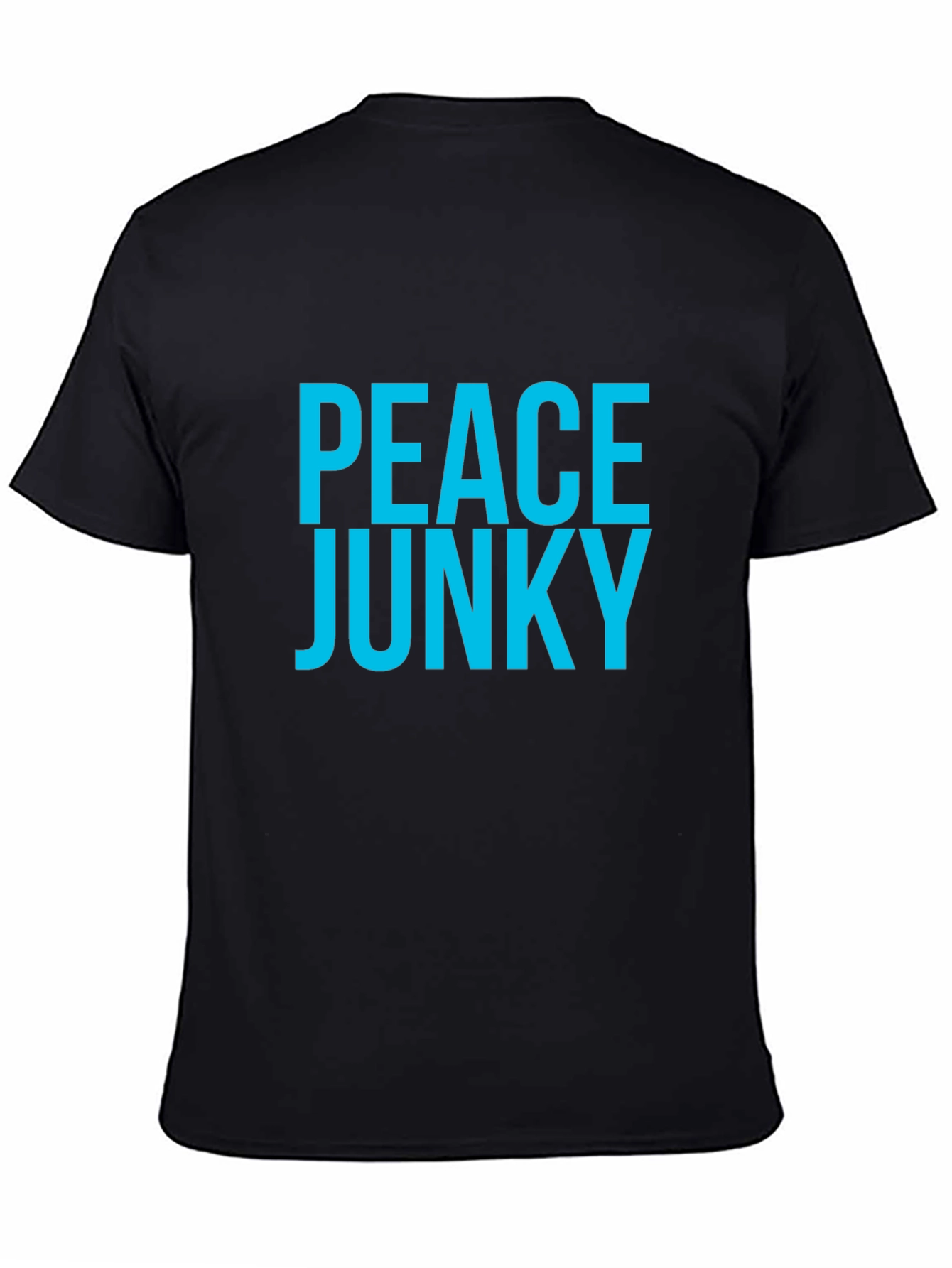 Peace Junky Graphic Tee - Mens Black T-Shirt