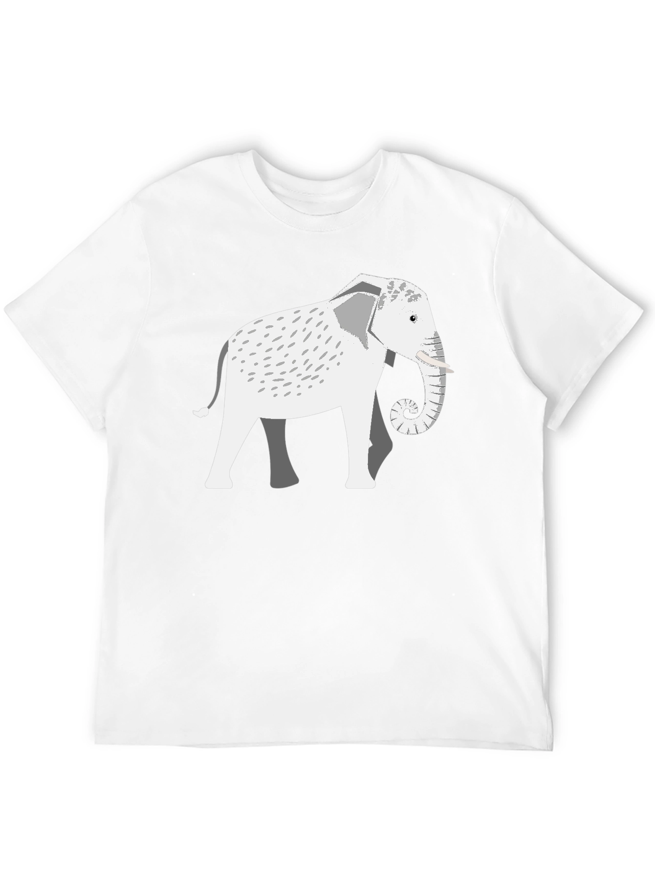 Elephant Graphic Tee - Unique Animal Design