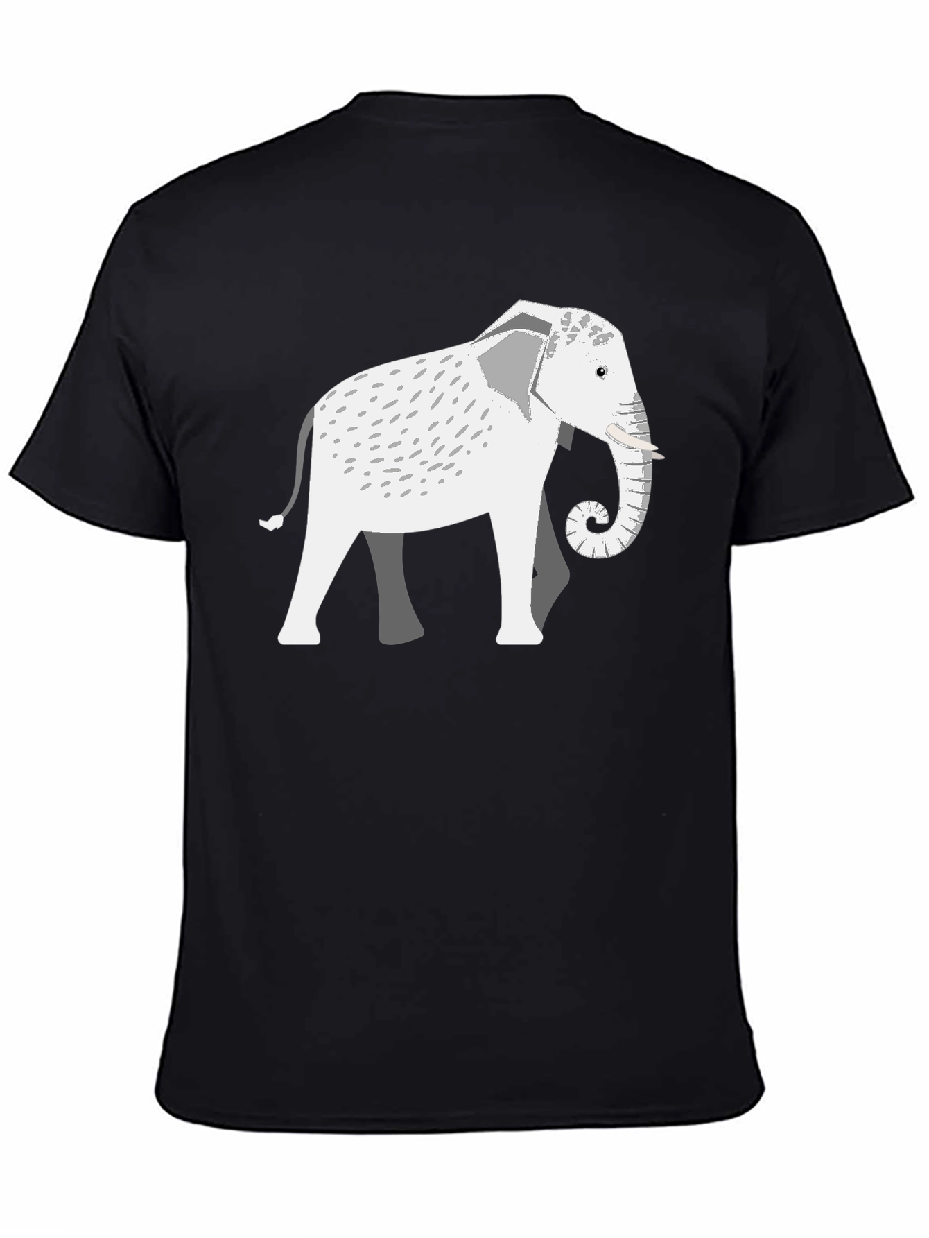 Elephant Graphic Tee - Unique Animal Design