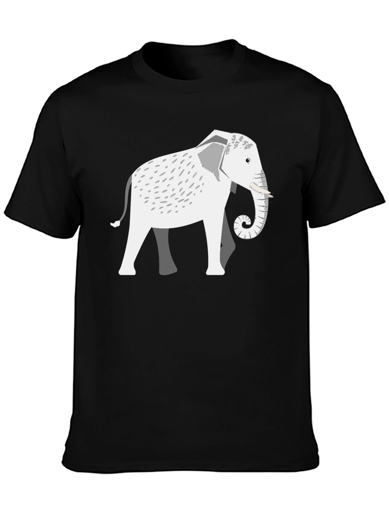 Elephant Graphic Tee - Unique Animal Design