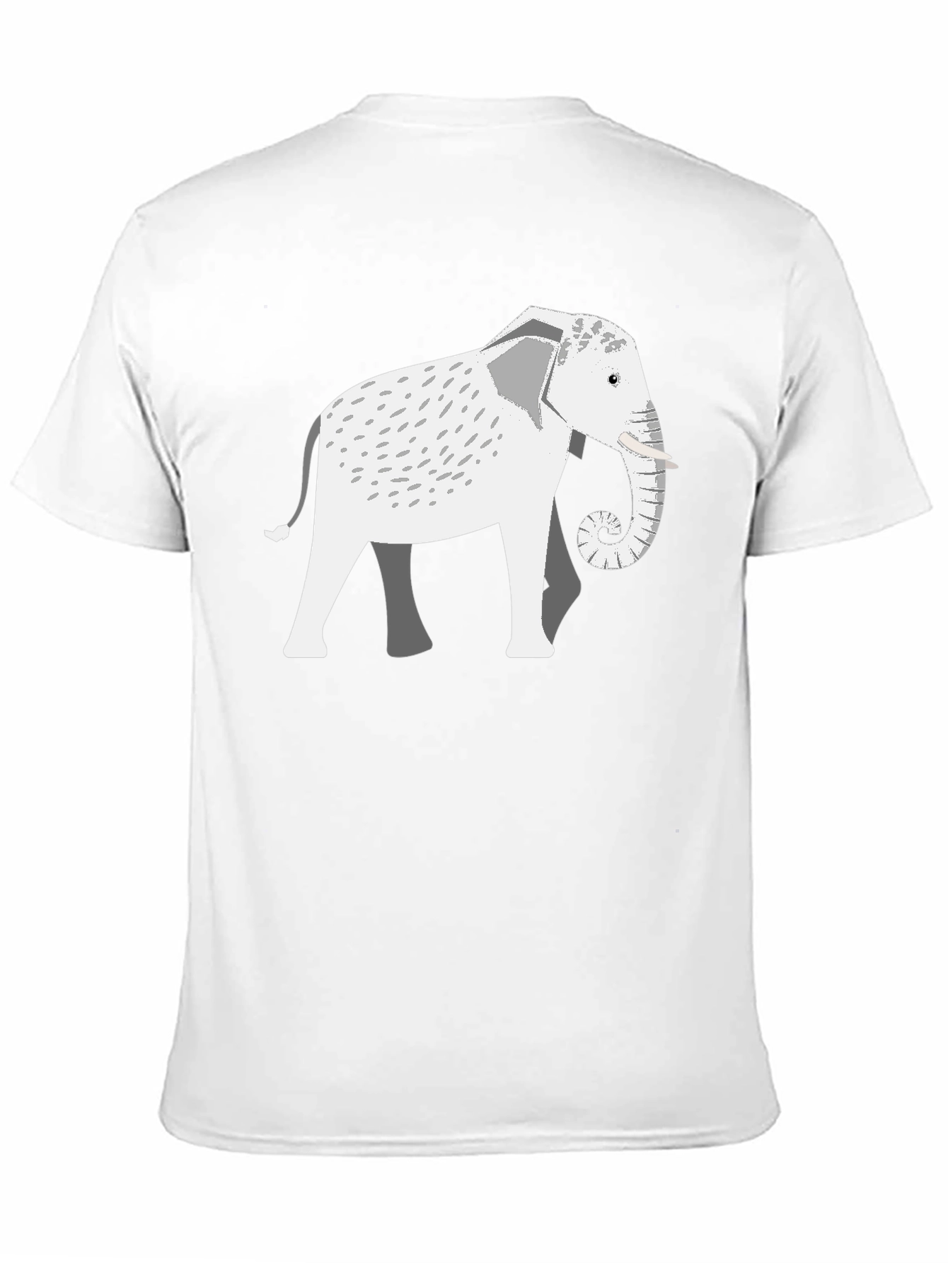 Elephant Graphic Tee - Unique Animal Design